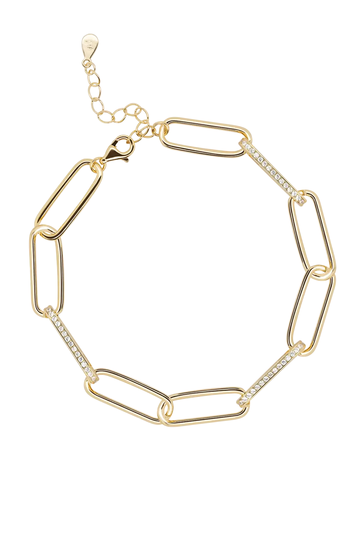 Brățară Argint Shiny Links Lisa&Co.
