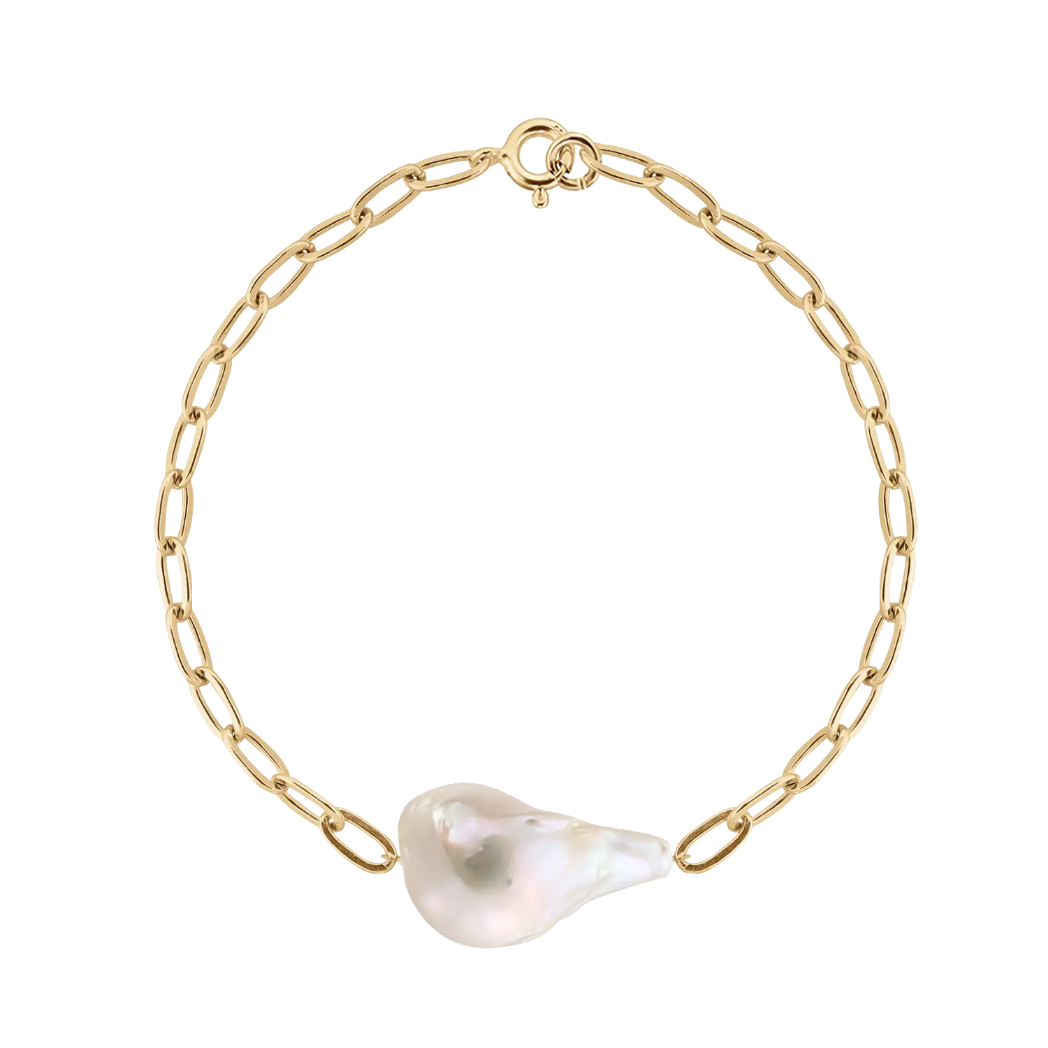 Brățară Baroque Pearl on Chain LisaConcept