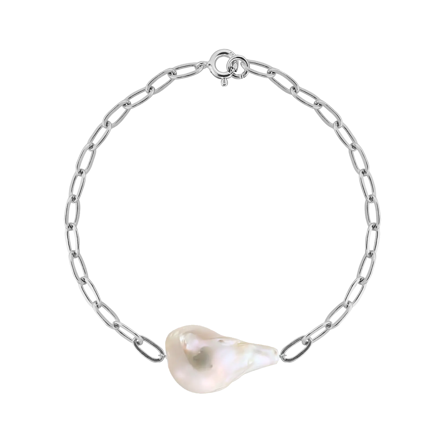 Brățară Baroque Pearl on Chain LisaConcept