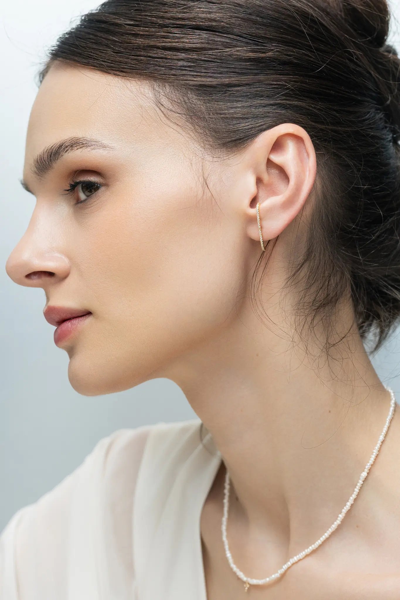 Cercei Argint Bonds Lisa&Co.