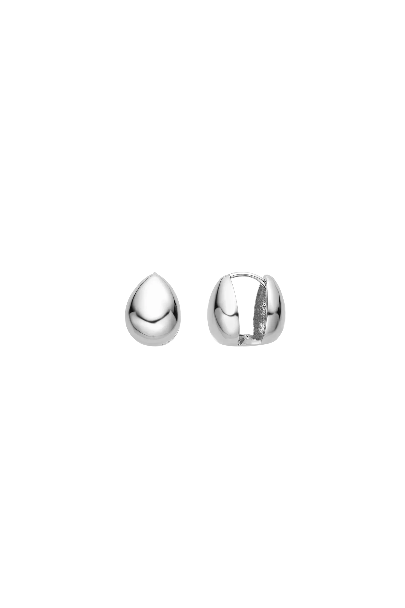 Cercei Argint Droplet Clips LisaConcept