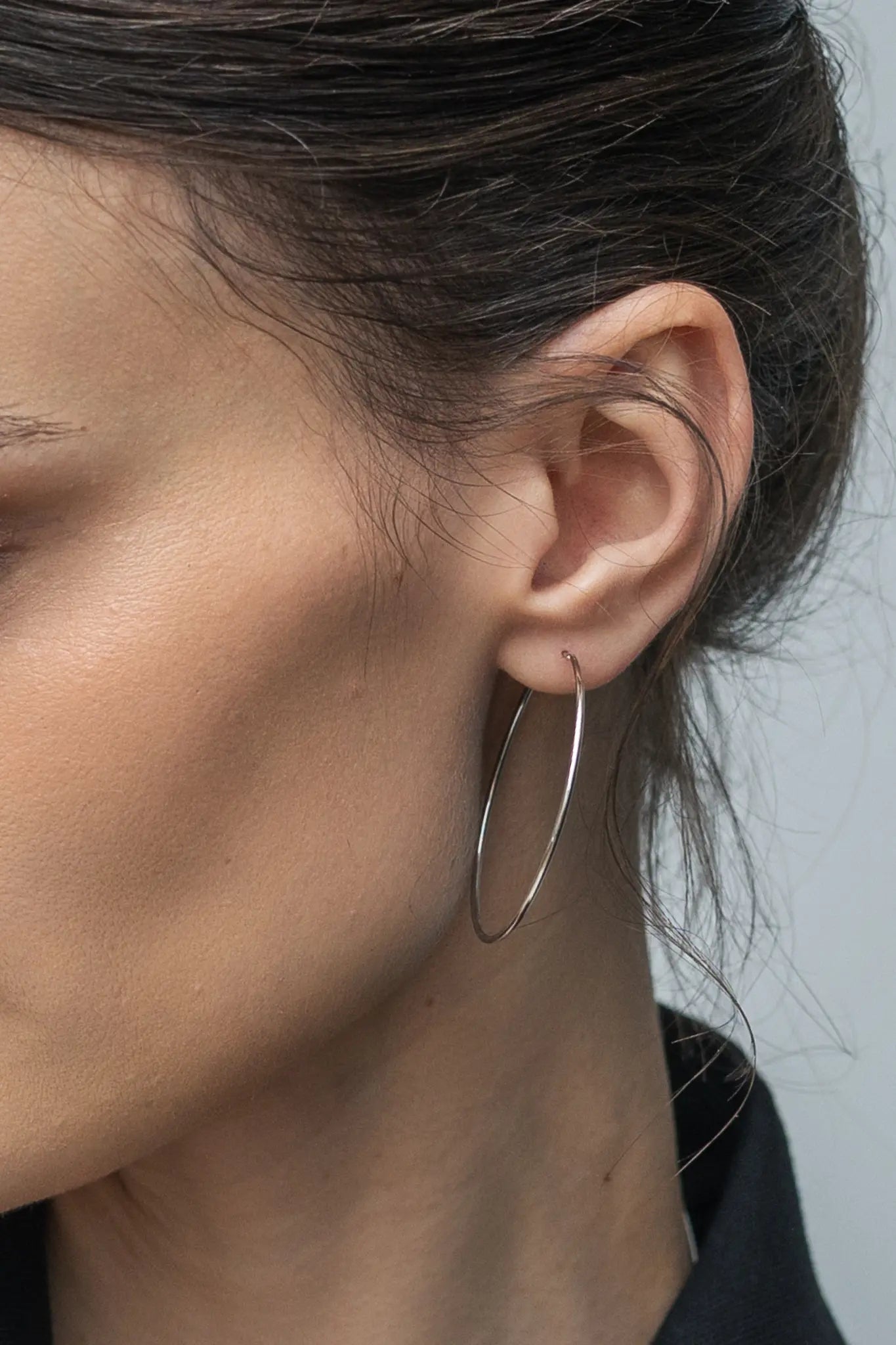 Cercei Argint Hoopline L LisaConcept