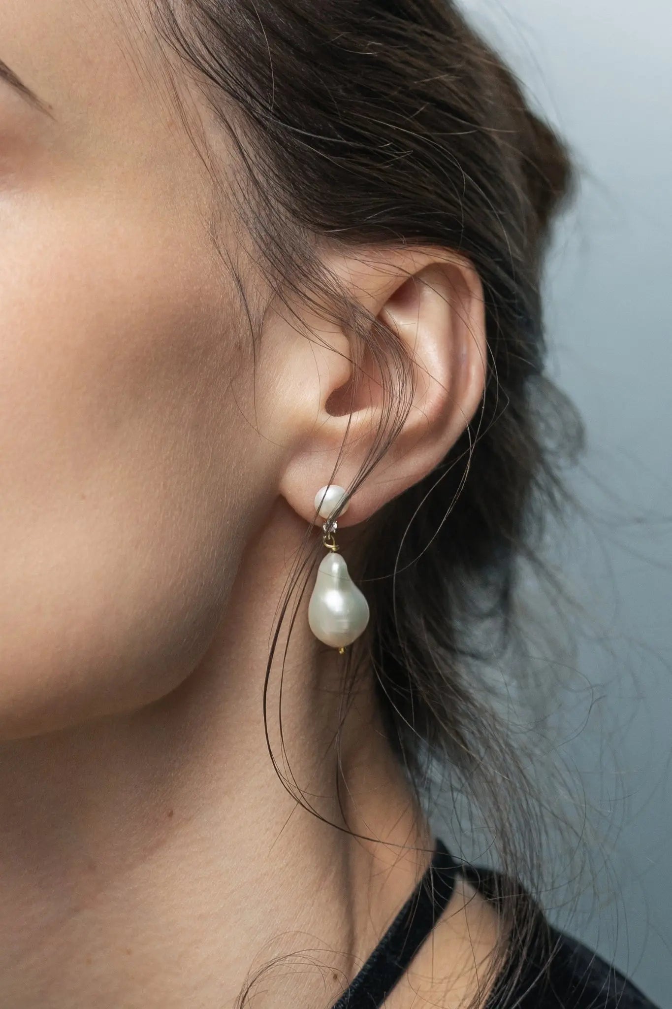 Cercei Argint Kaya Baroque Lisa&Co.