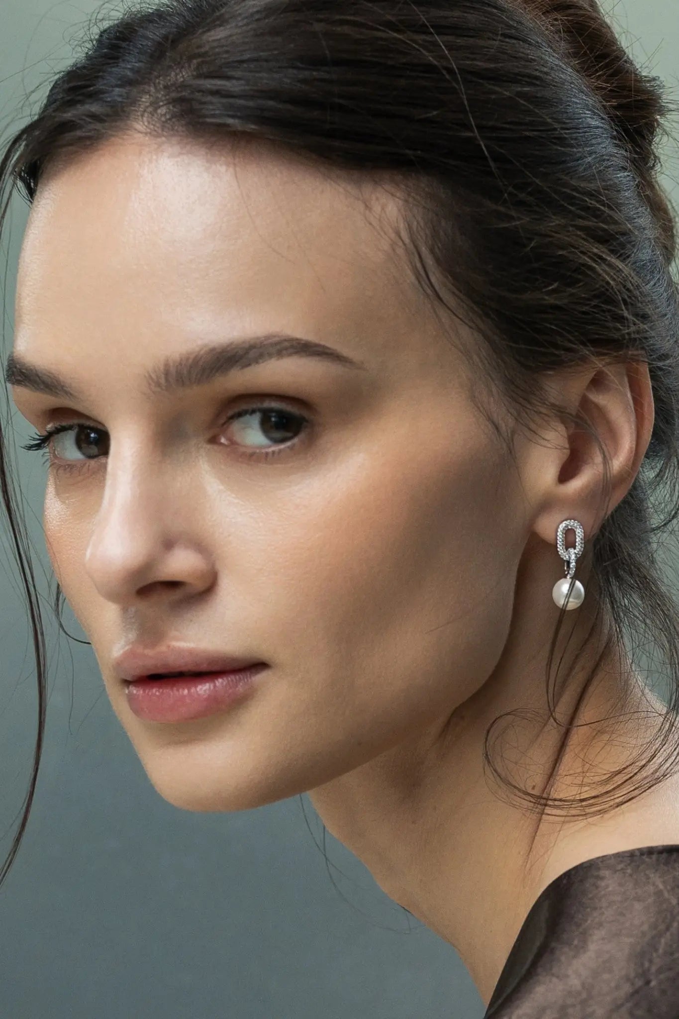 Cercei Argint Links&Pearls LisaConcept