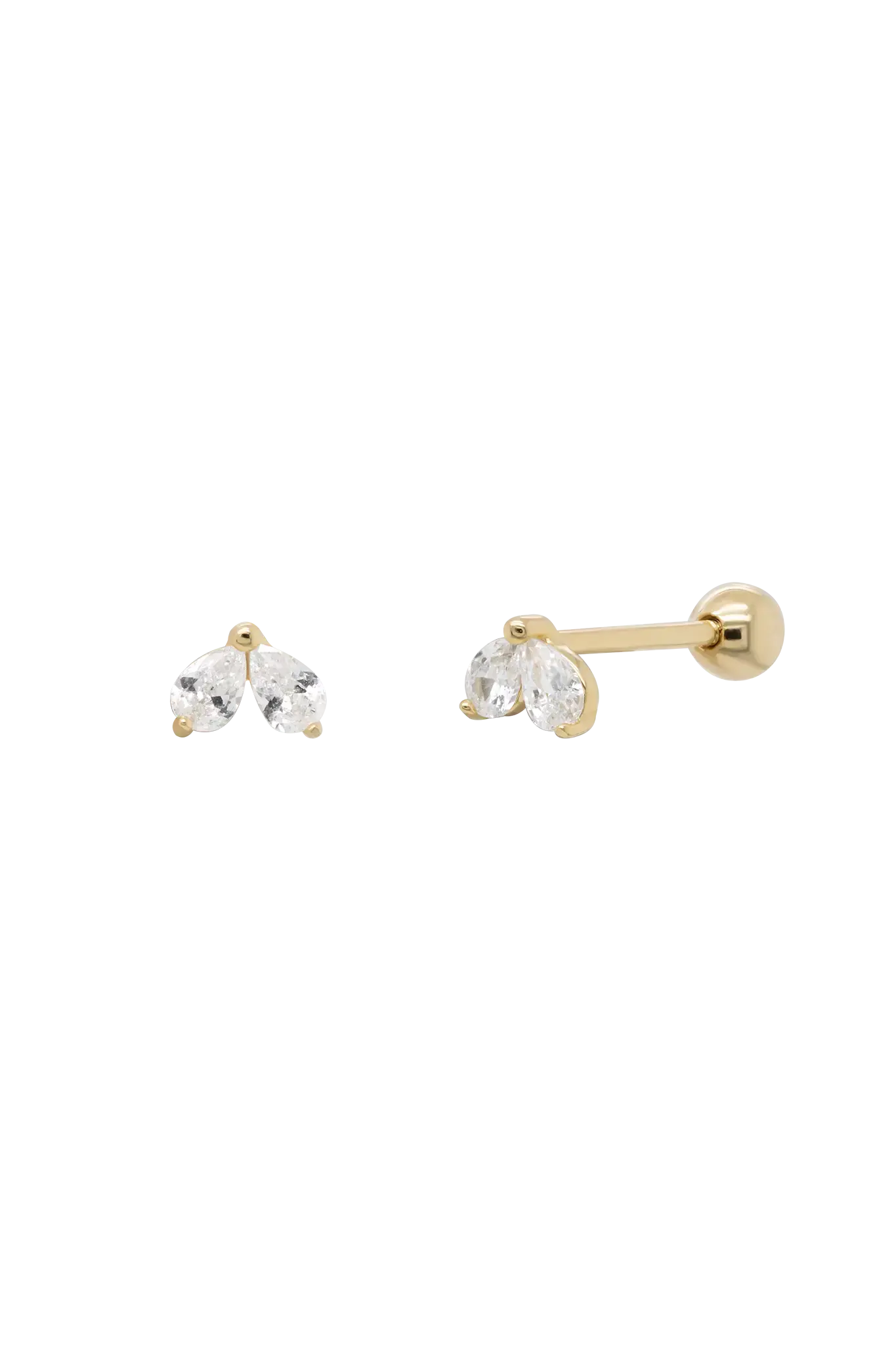 Cercei Lis Double Pierce Lisa&Co.