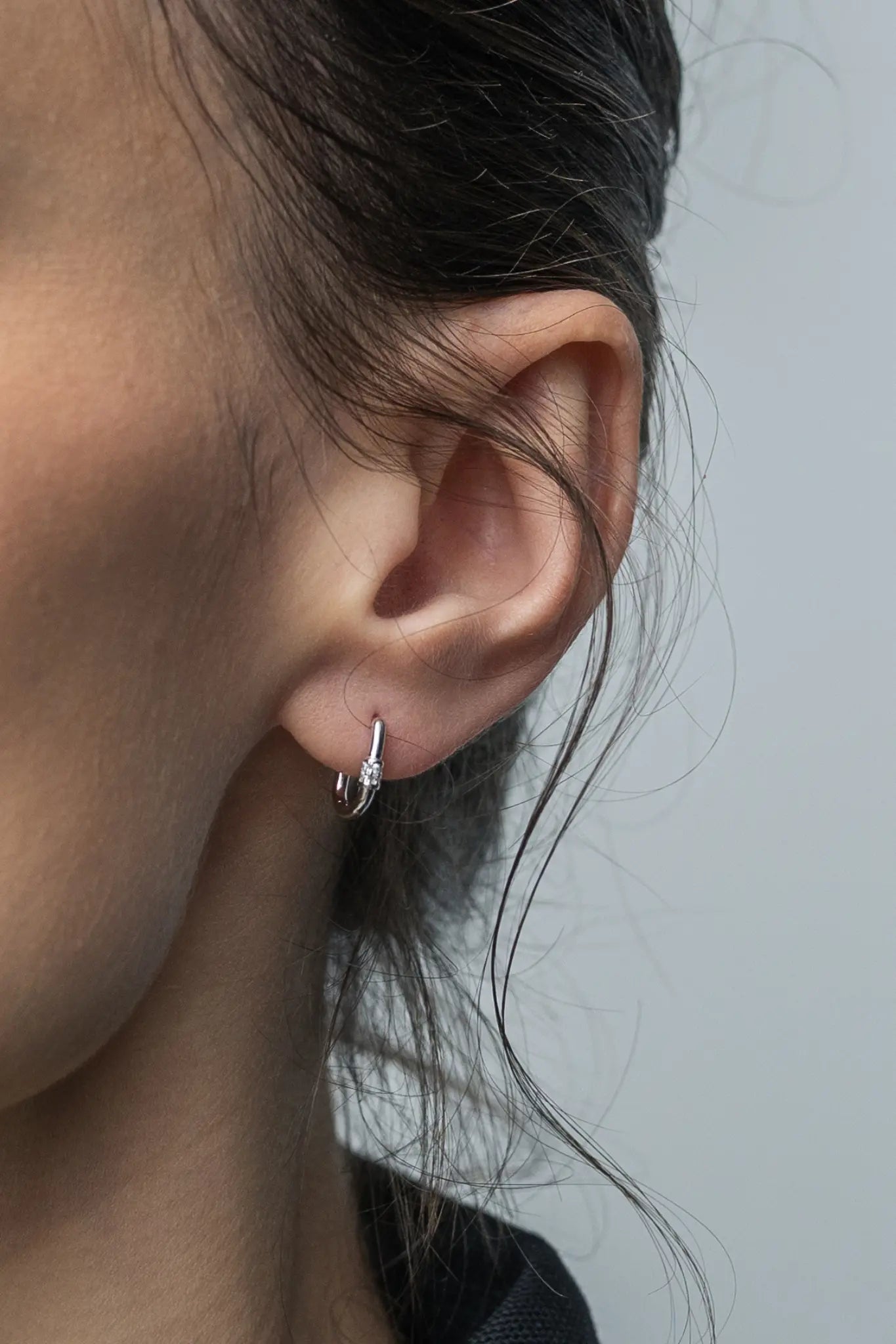 Cercei Argint Locked Links Lisa&Co.