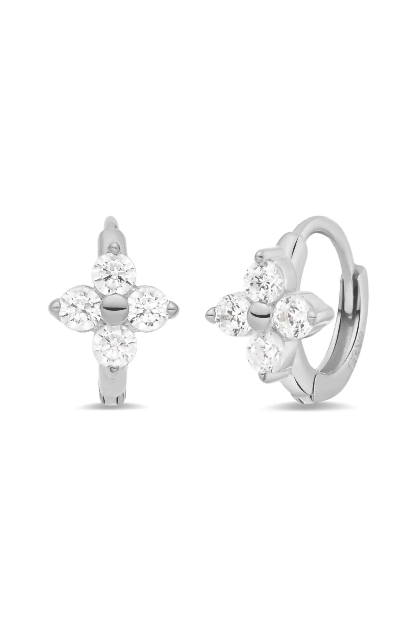 Cercei Argint Luminous Hoops LisaConcept