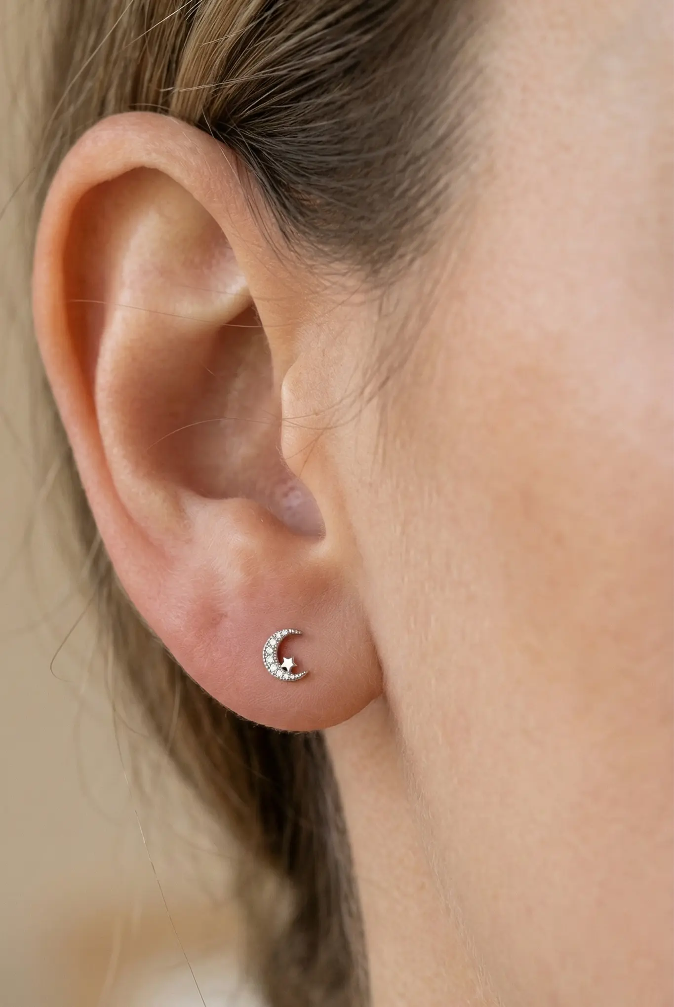 Cercei Argint Moon&Spark Lisa&Co.