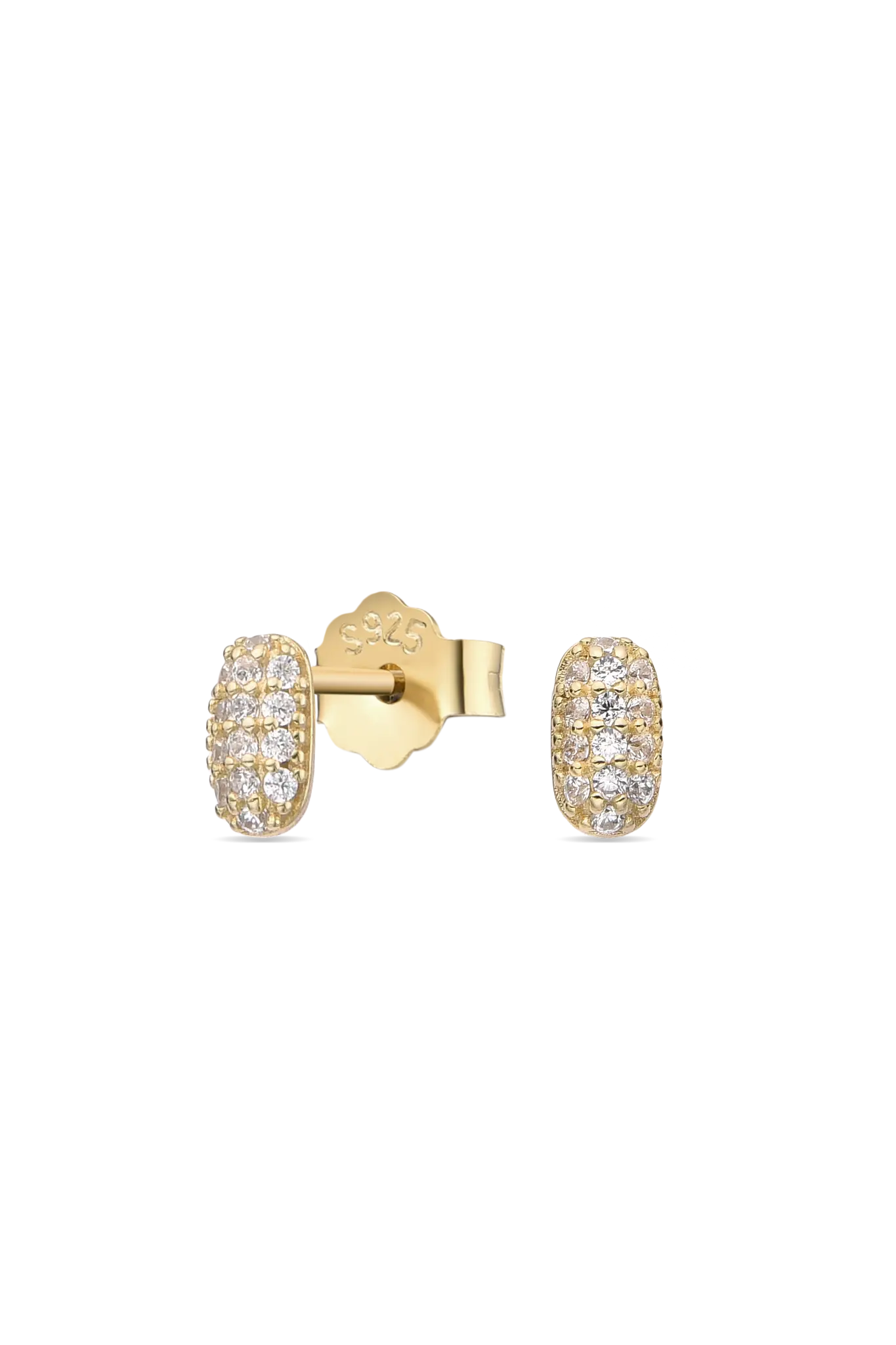 Cercei Argint Paved Pod Lisa&Co.