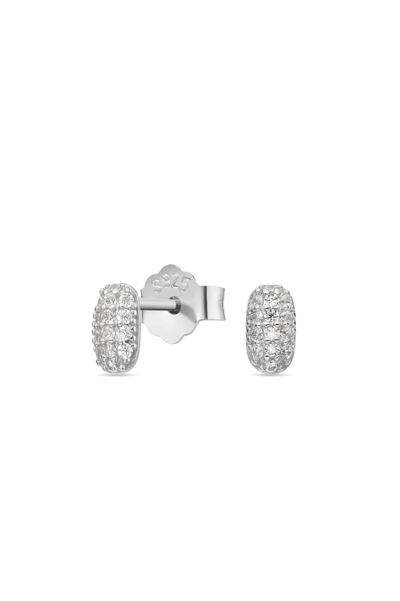 Cercei Argint Paved Pod Lisa&Co.