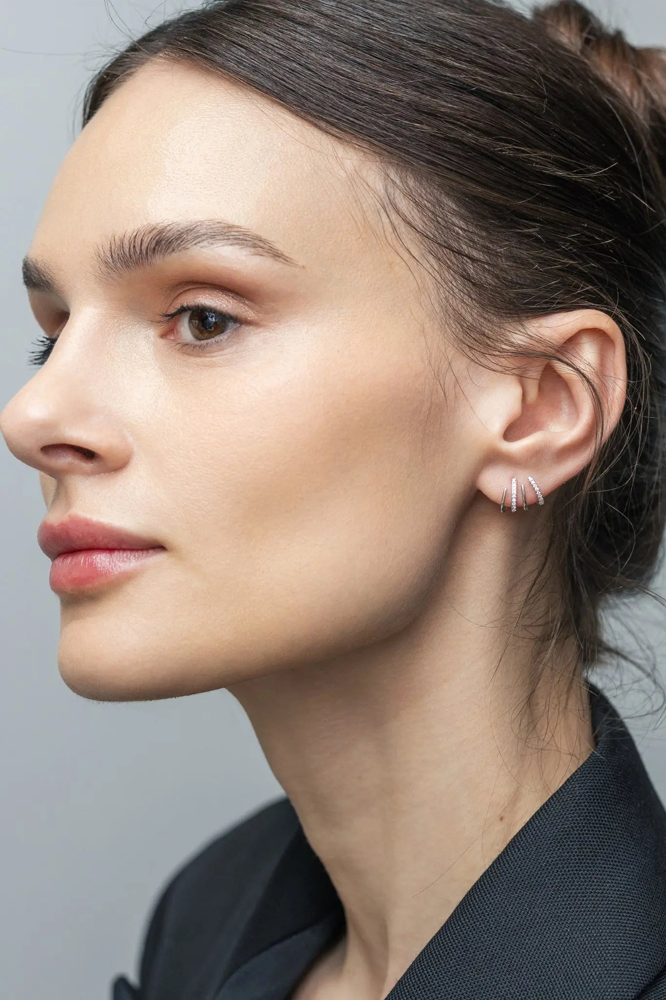 Cercei Argint Paved Springs LisaConcept