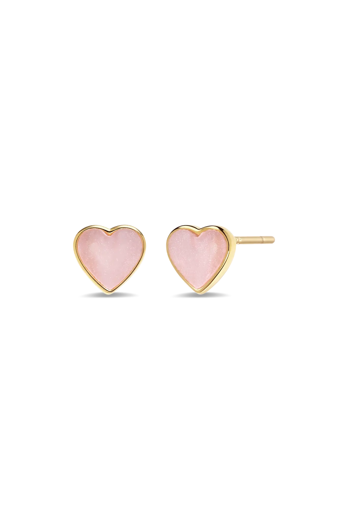 Cercei Argint Rose Heart LisaConcept