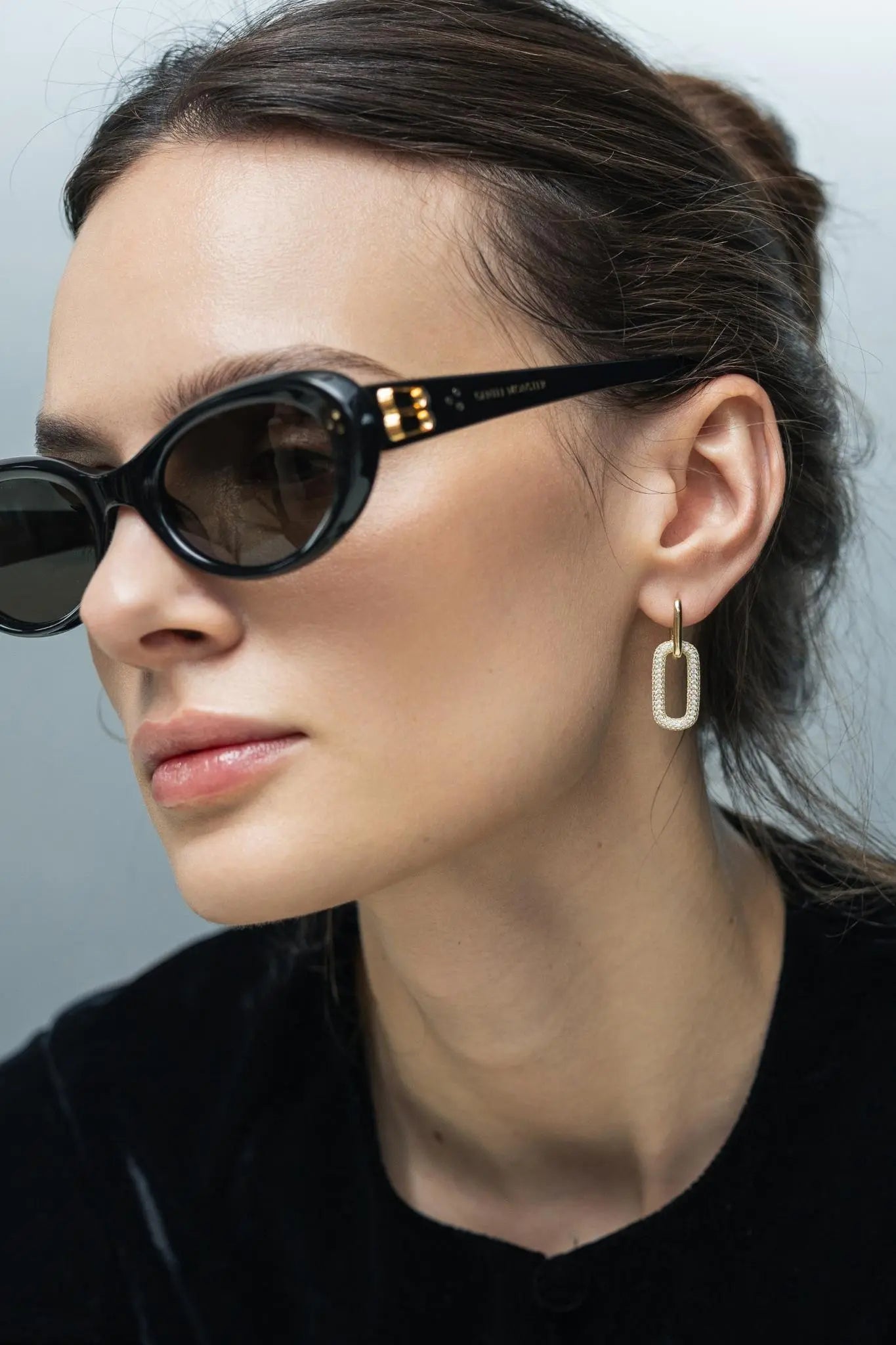 Cercei Argint Shiny Links LisaConcept