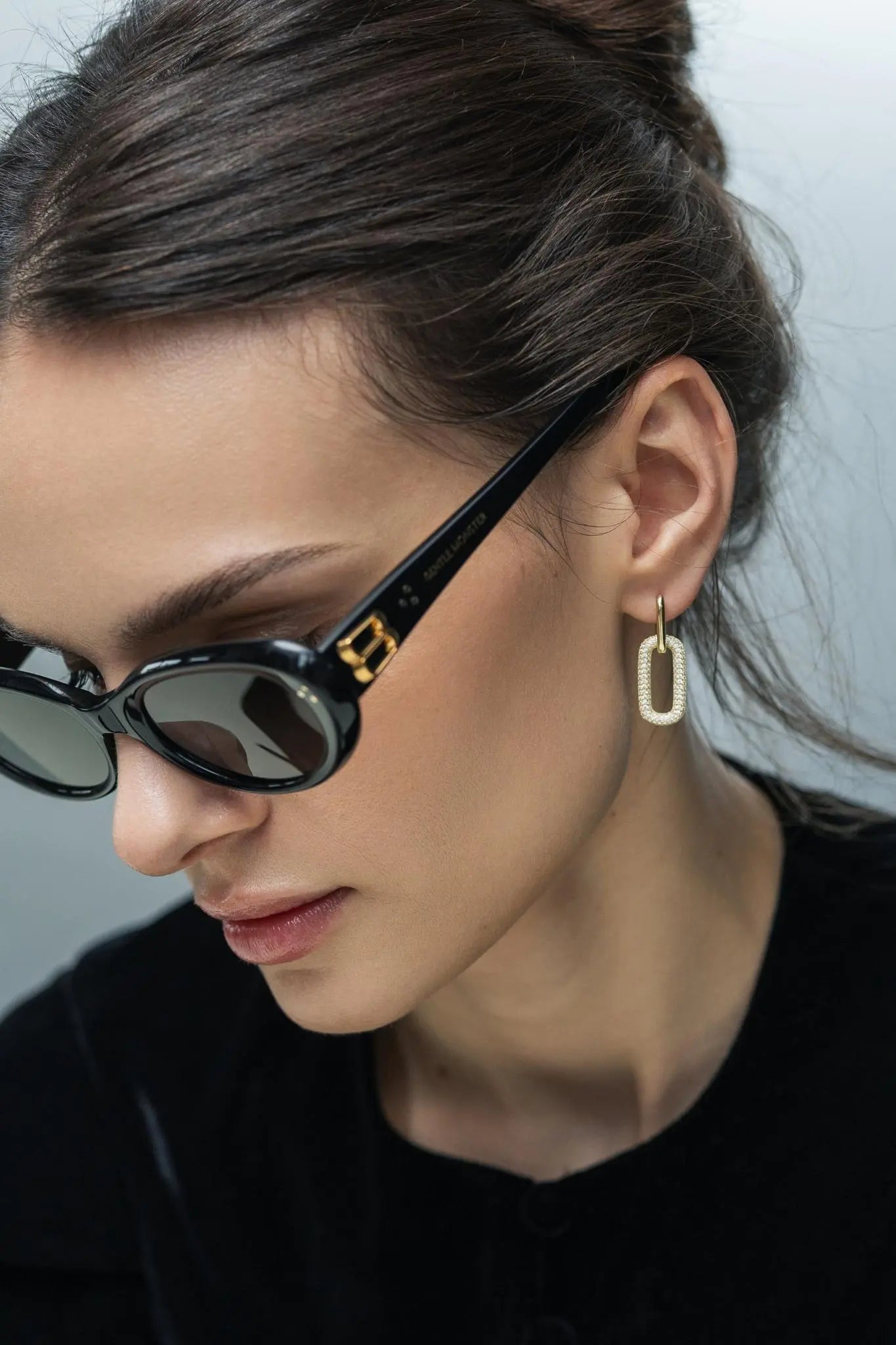 Cercei Argint Shiny Links LisaConcept