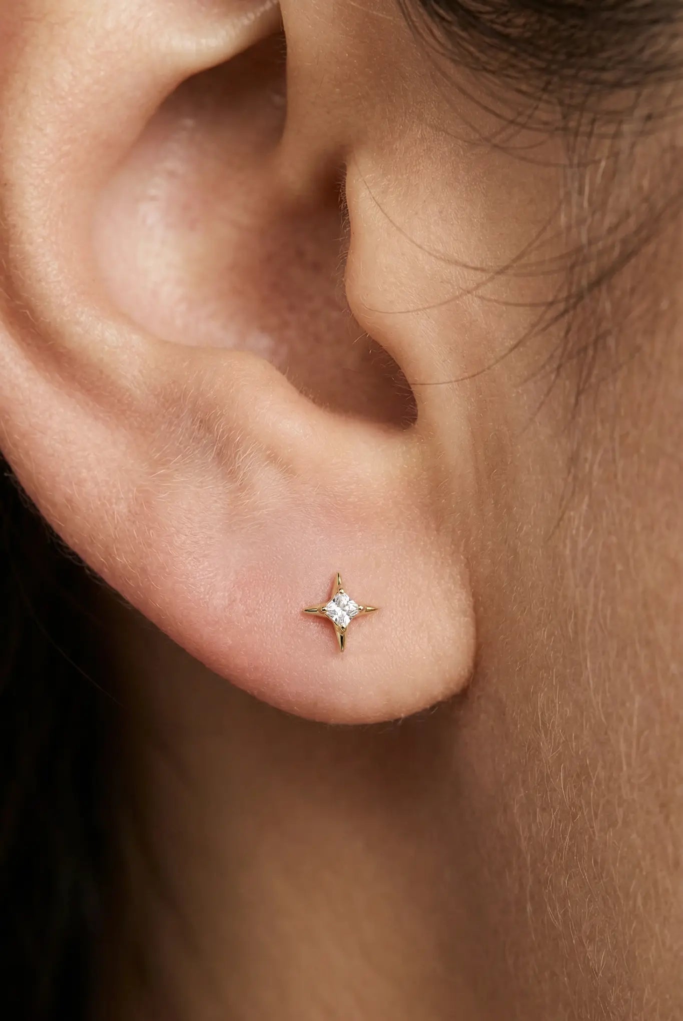 Cercei Argint Starlight Spark Lisa&Co.