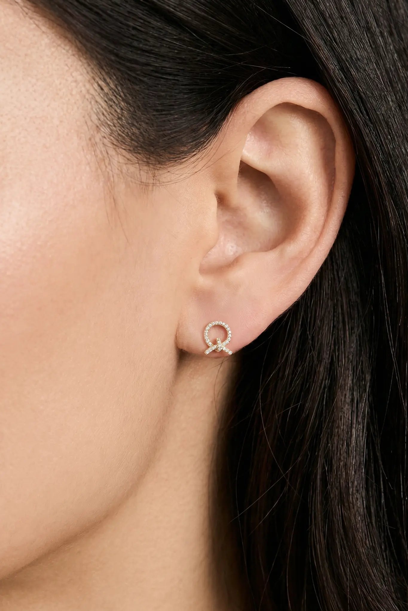 Cercei Argint Twist Buckle Lisa&Co.