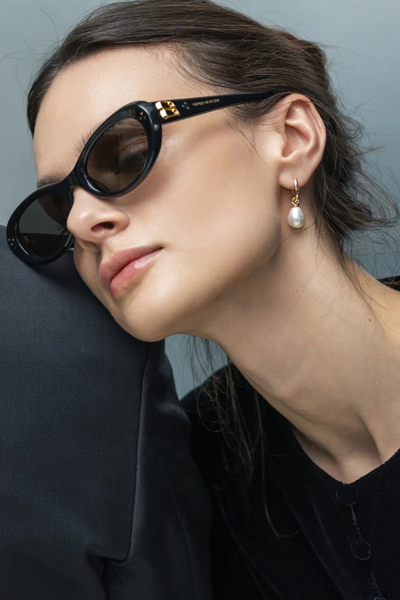 Cercei Argint Vermeer Pearl LisaConcept