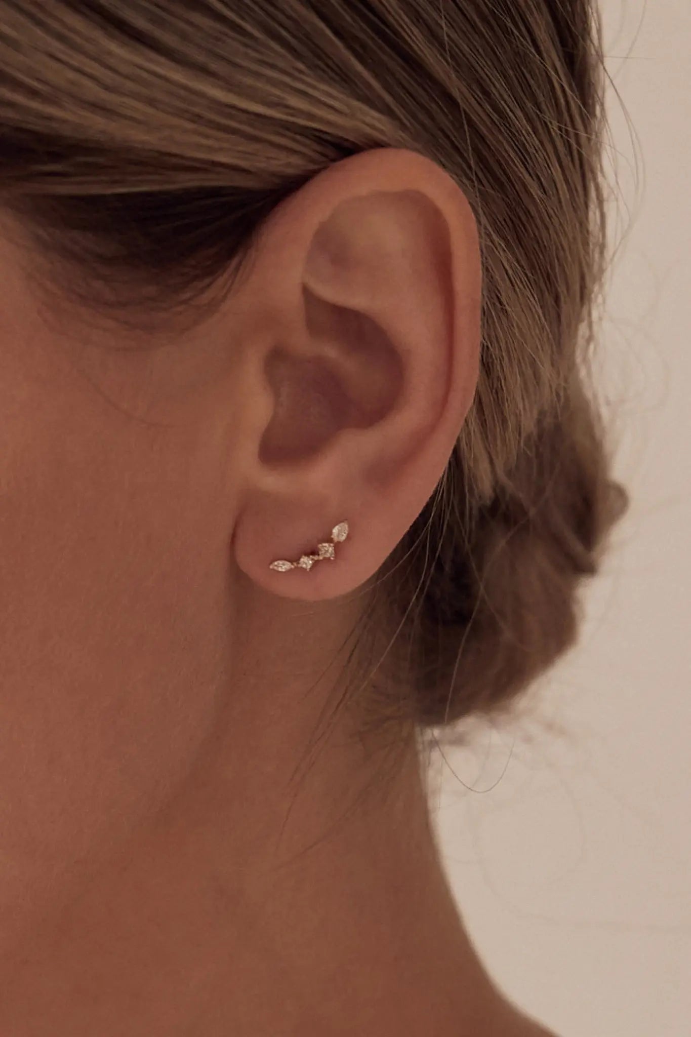 Cercei Aur Calypso LisaConcept