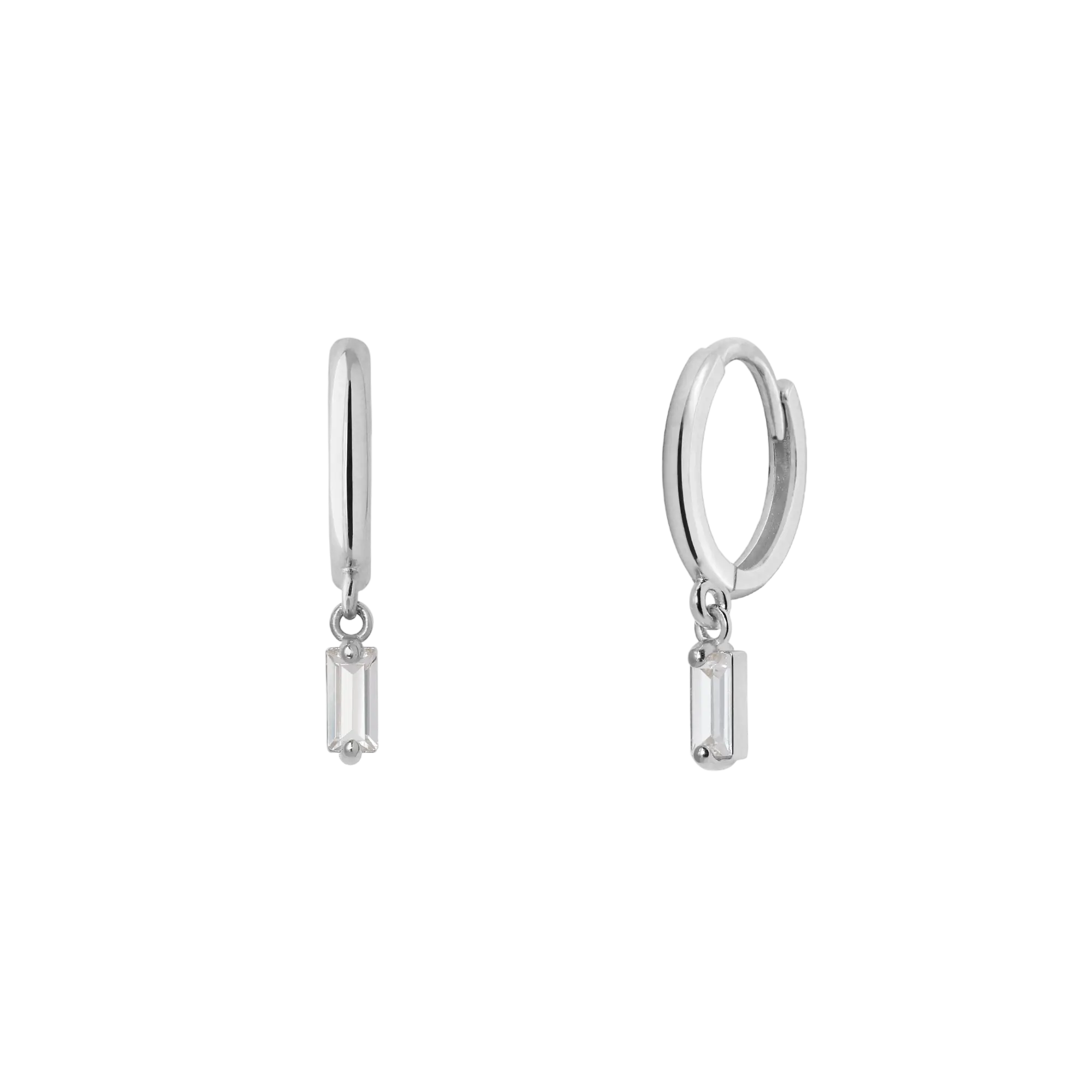 Cercei Aur Celestial Baguette Lisa&Co.