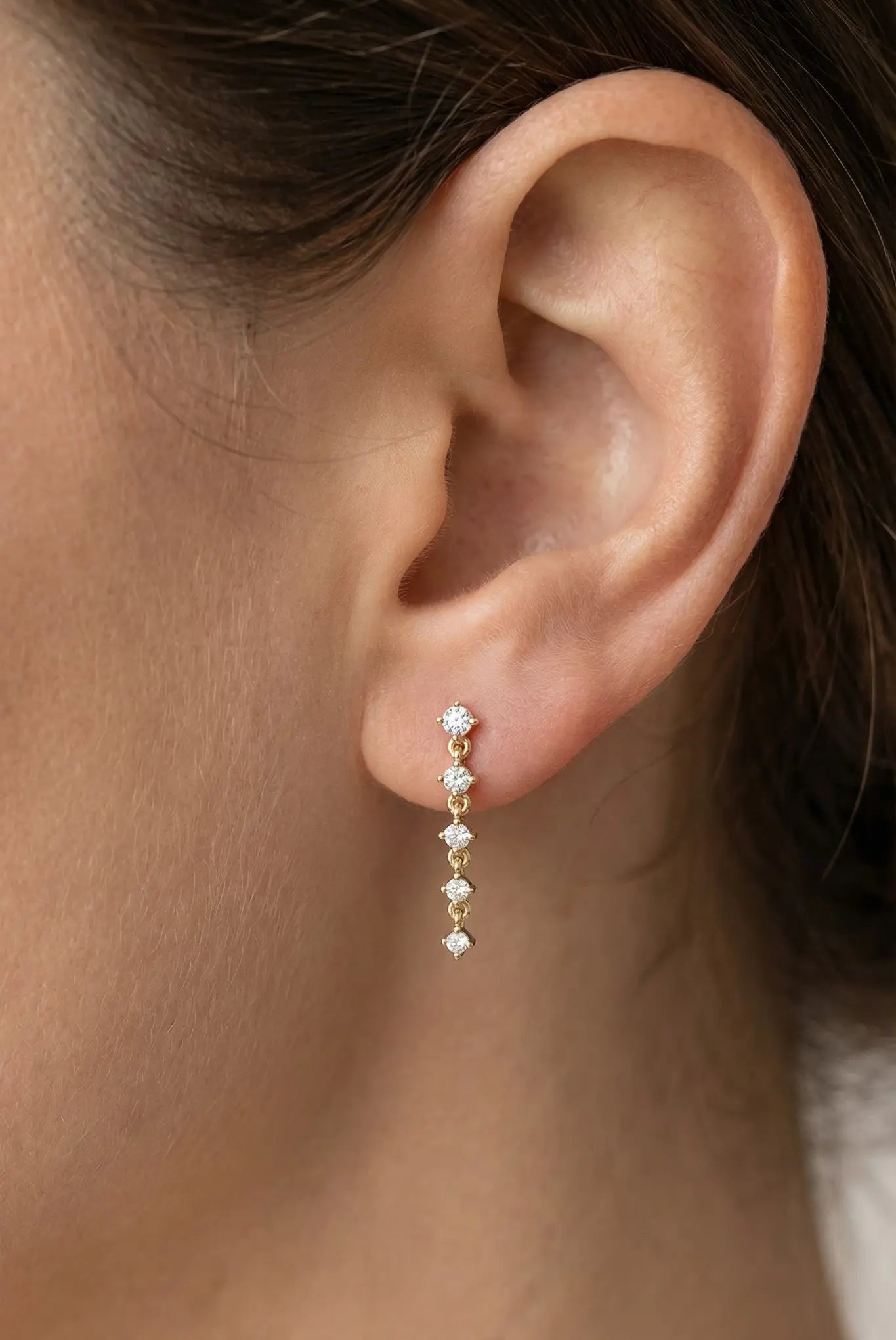 Cercei Aur Rainfall Lisa&Co.