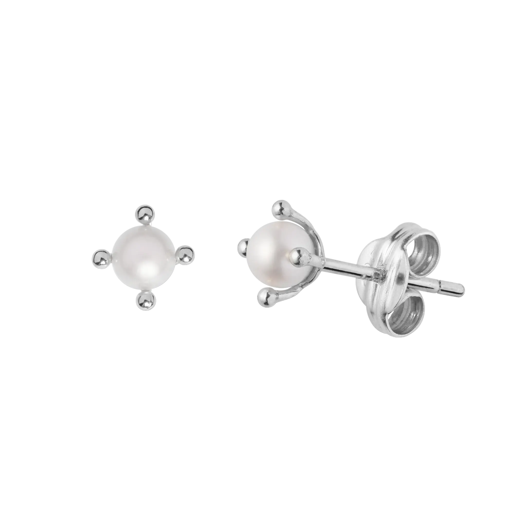 Cercei Aur Simple Pearl LisaConcept