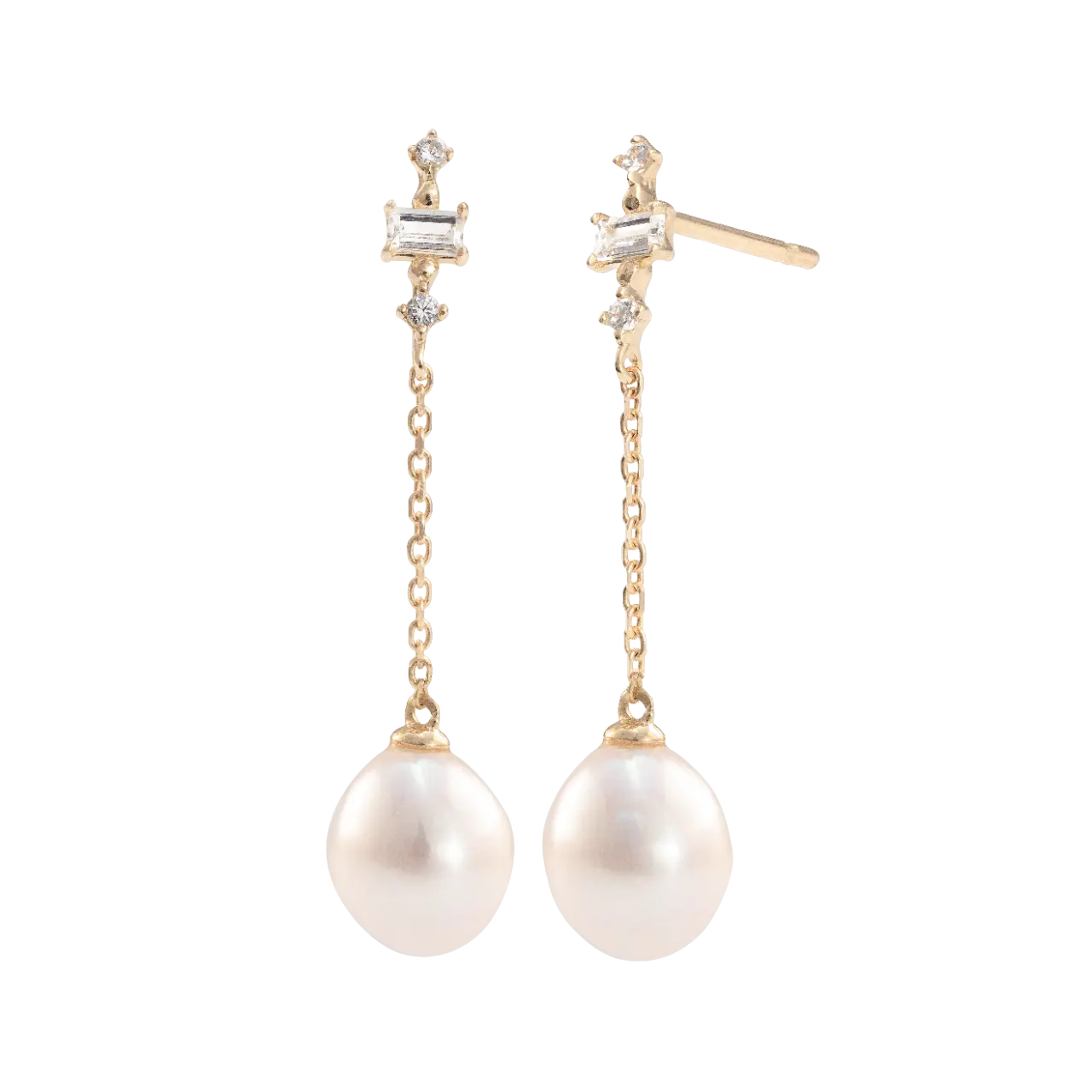 Cercei Juno Pearl Drop • Aur 14K LisaConcept