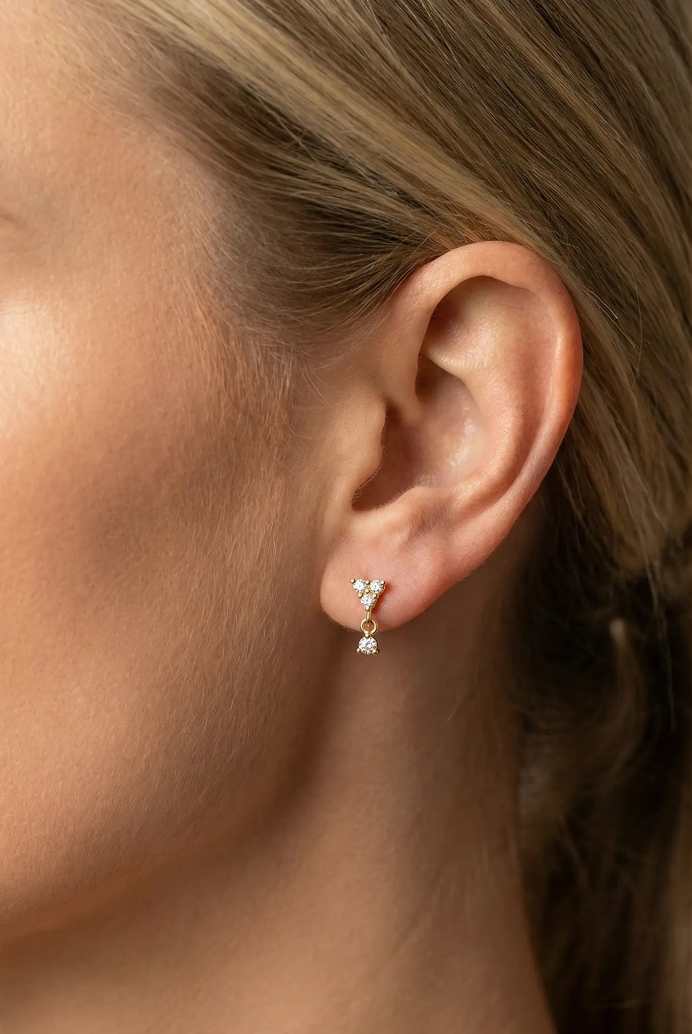 Cercel Argint Mia (pierce) Lisa&Co.