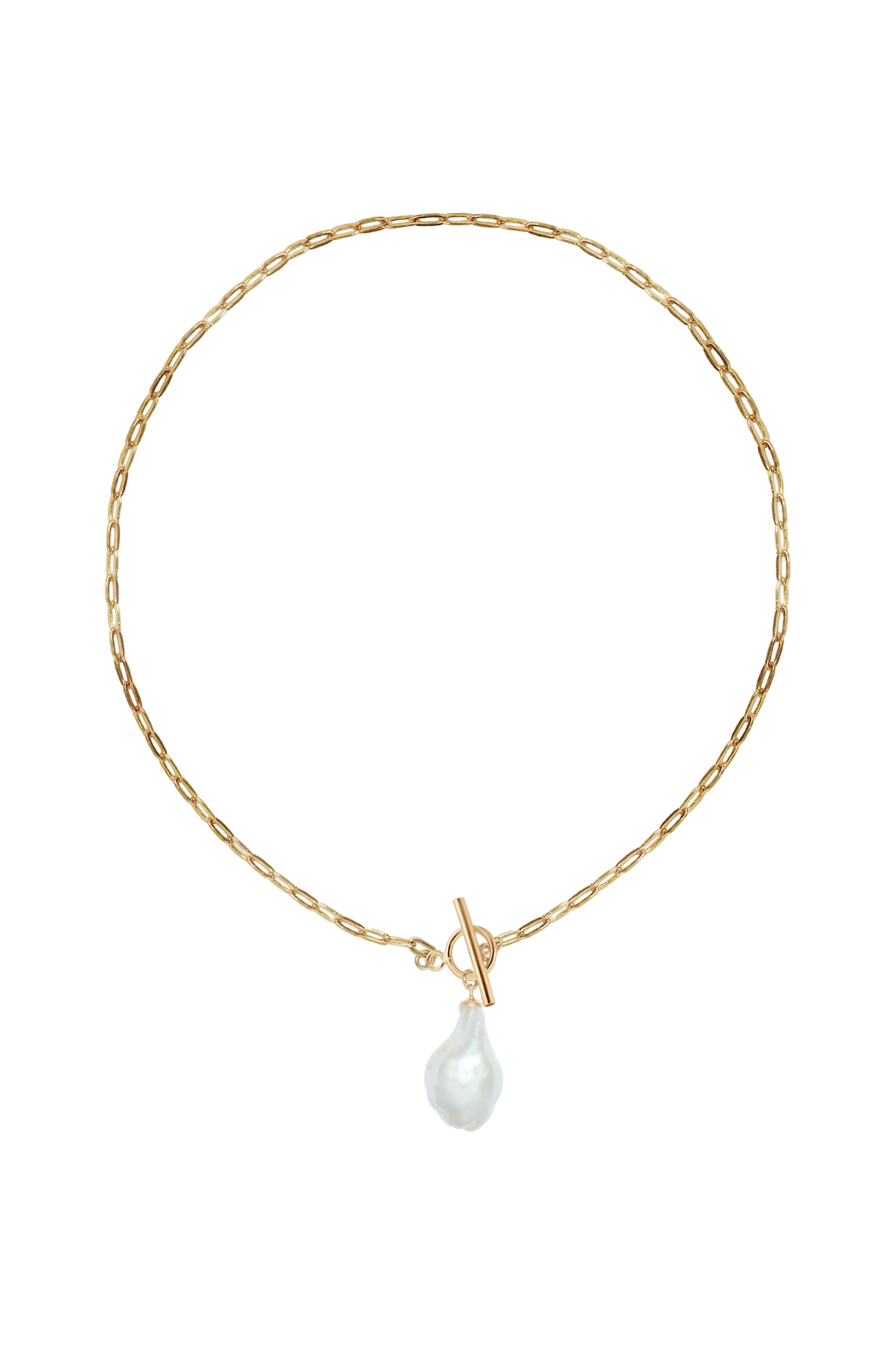 Colier Argint Baroque Pearl LisaConcept