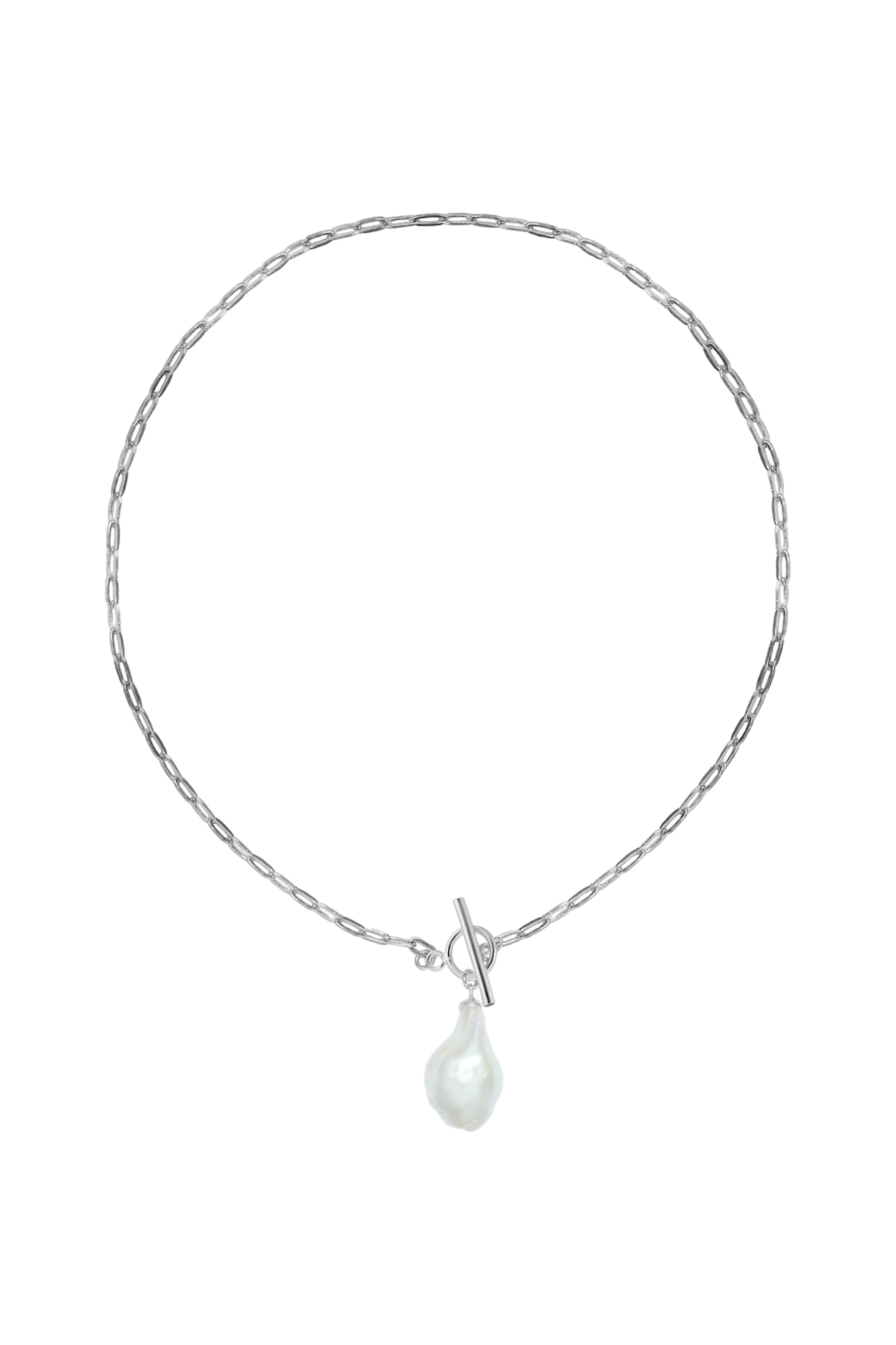 Colier Argint Baroque Pearl LisaConcept