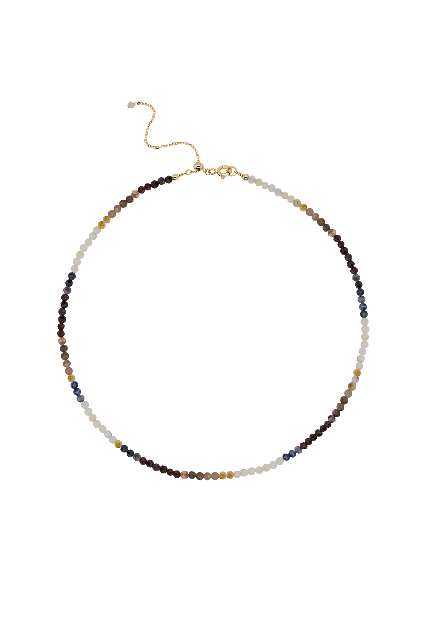 Colier Argint Crystal Mix Lisa&Co.