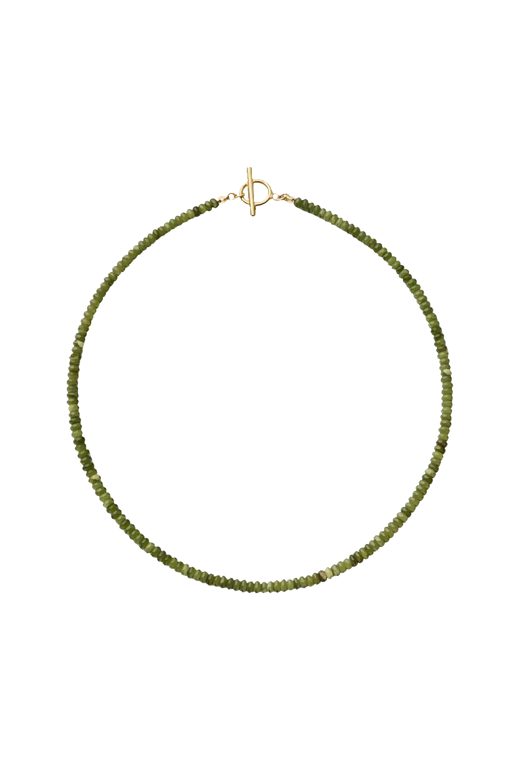 Colier Argint Emerald Crystals Lisa&Co.