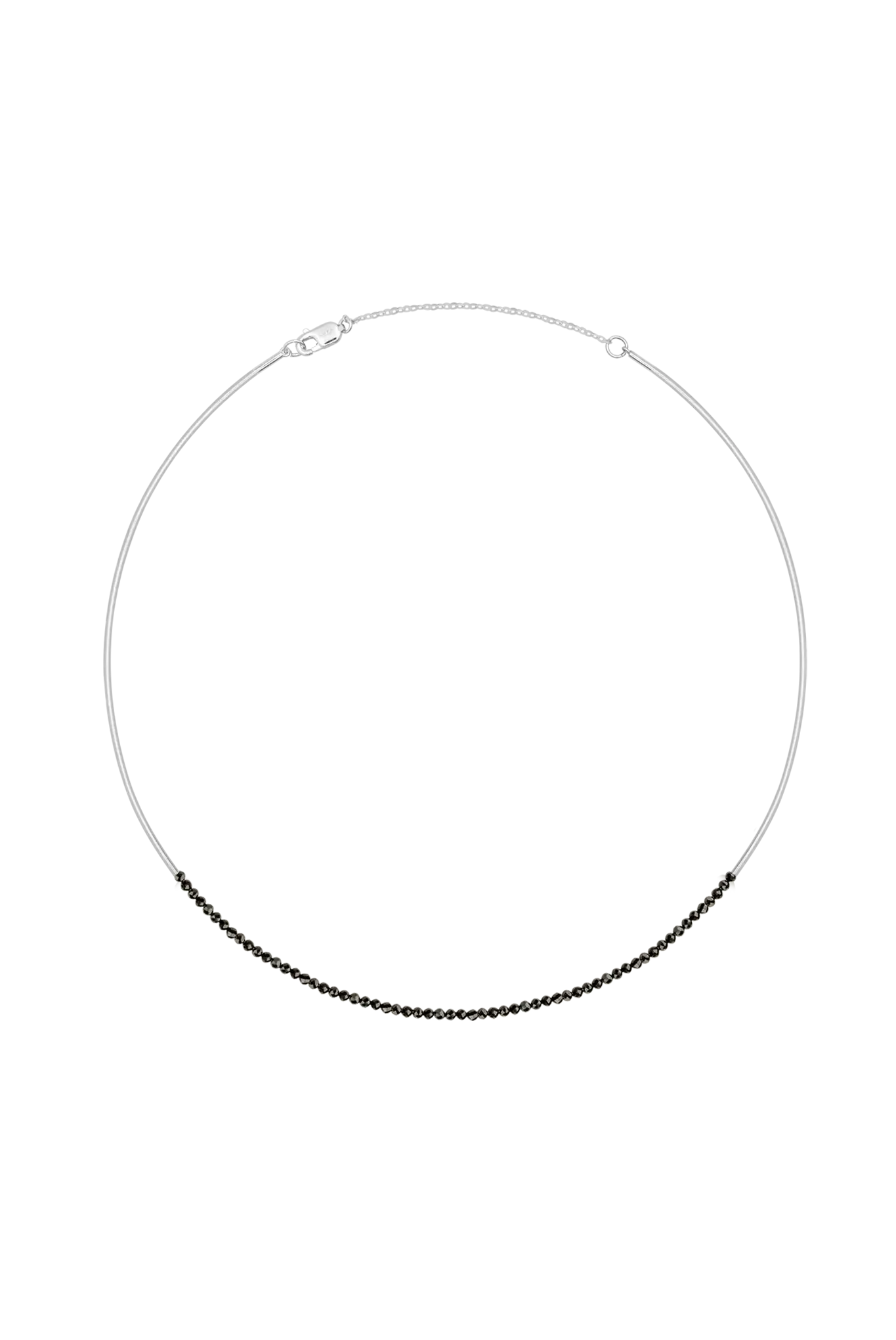 Colier Argint Half Spinel Lisa&Co.