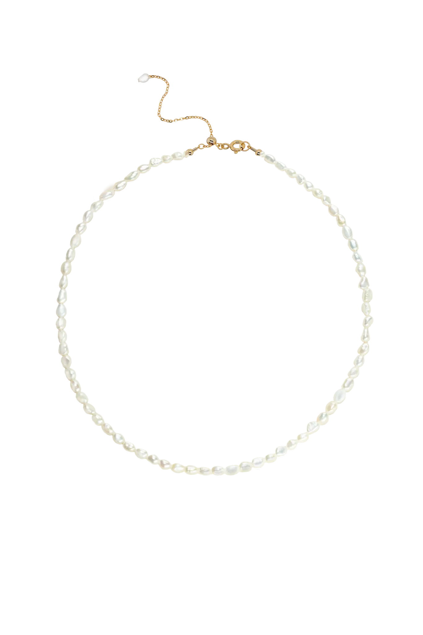 Colier Argint Odette Pearls LisaConcept