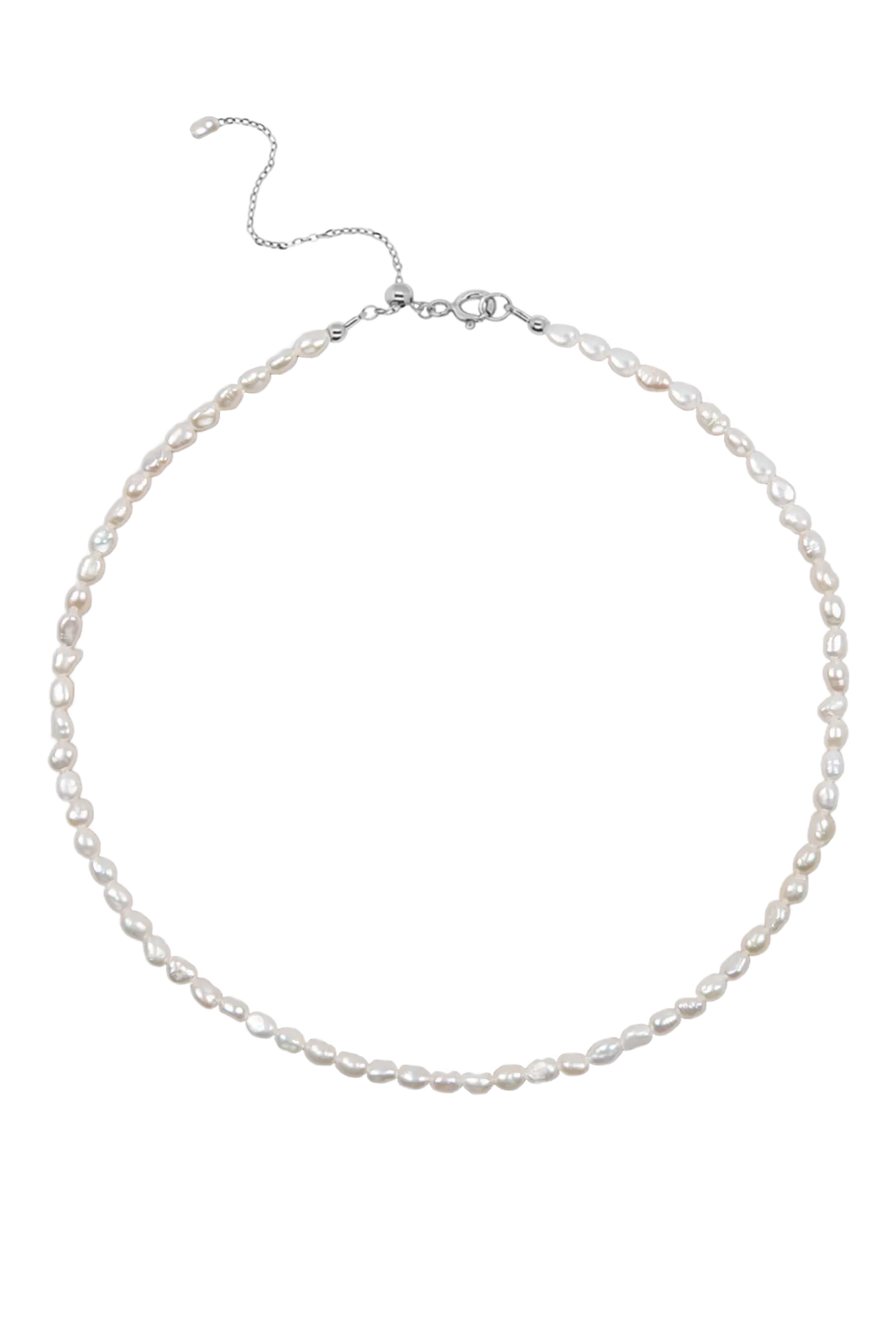 Colier Argint Odette Pearls LisaConcept