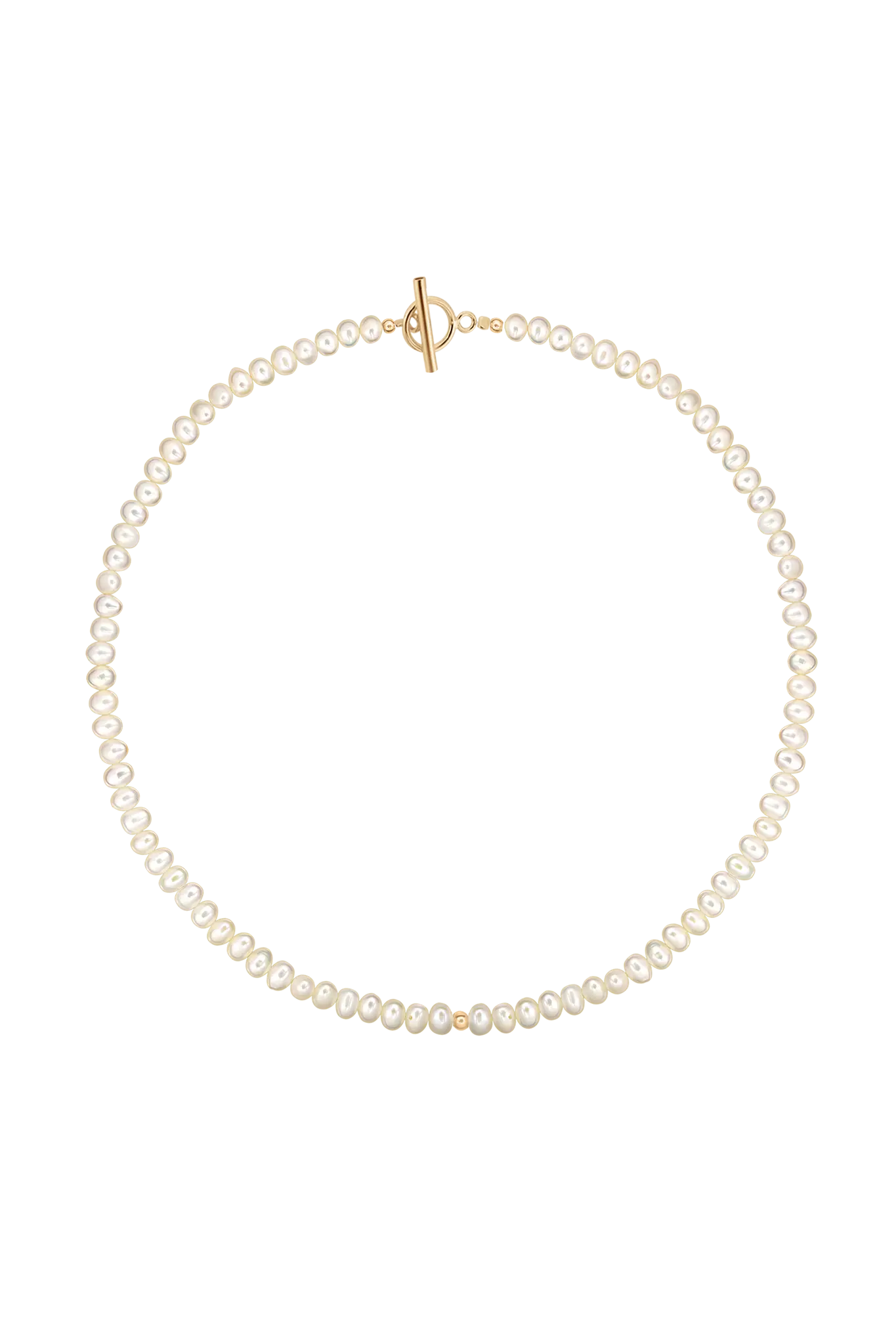 Colier Argint Pearl Bead LisaConcept