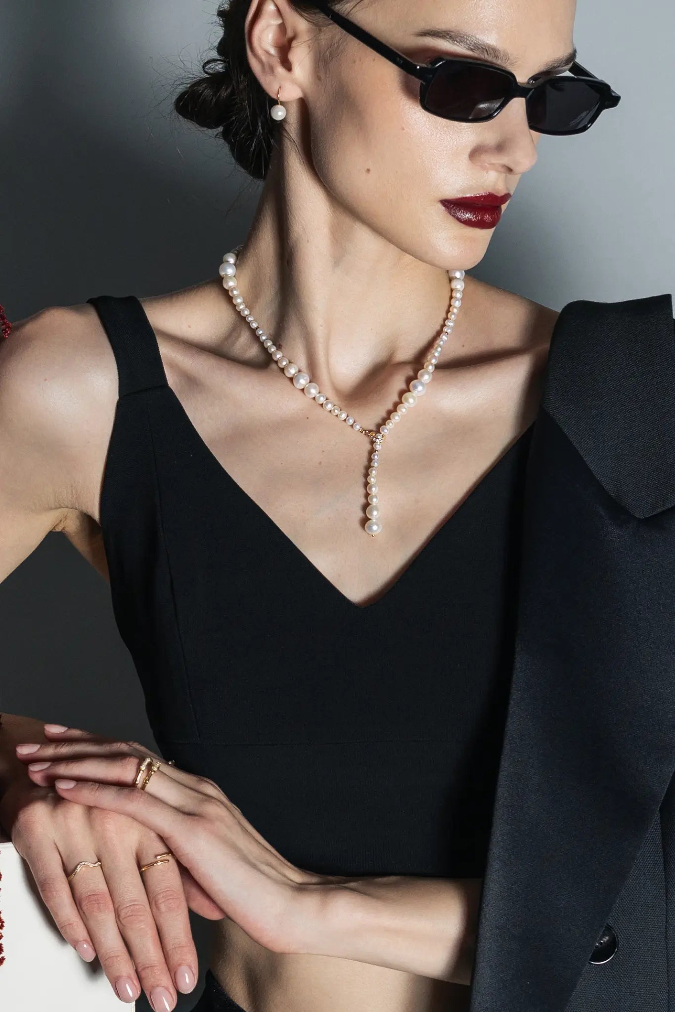 Colier Argint Pearl Grace LisaConcept