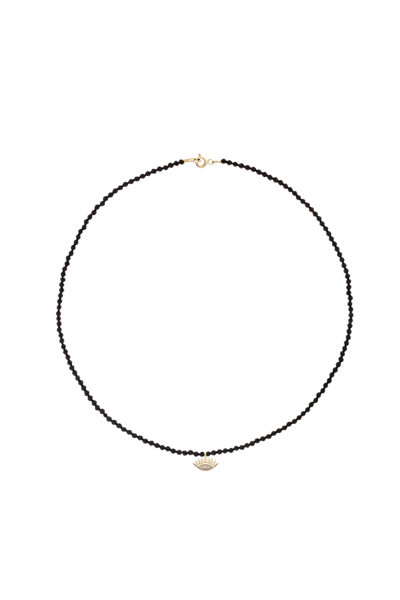 Colier Argint The Eye Spinel Lisa&Co.