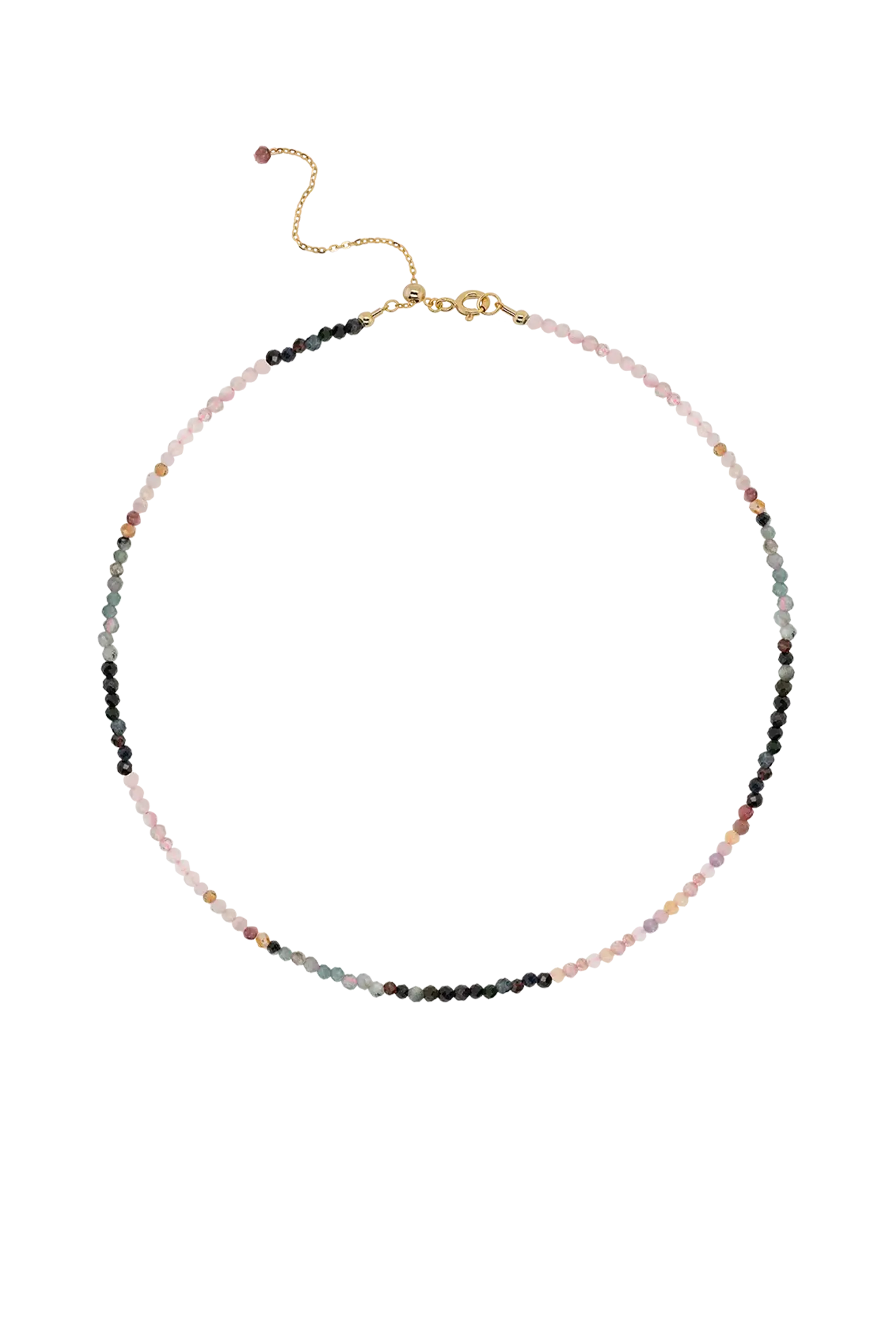 Colier Argint Turmalină - duo Lisa&Co.