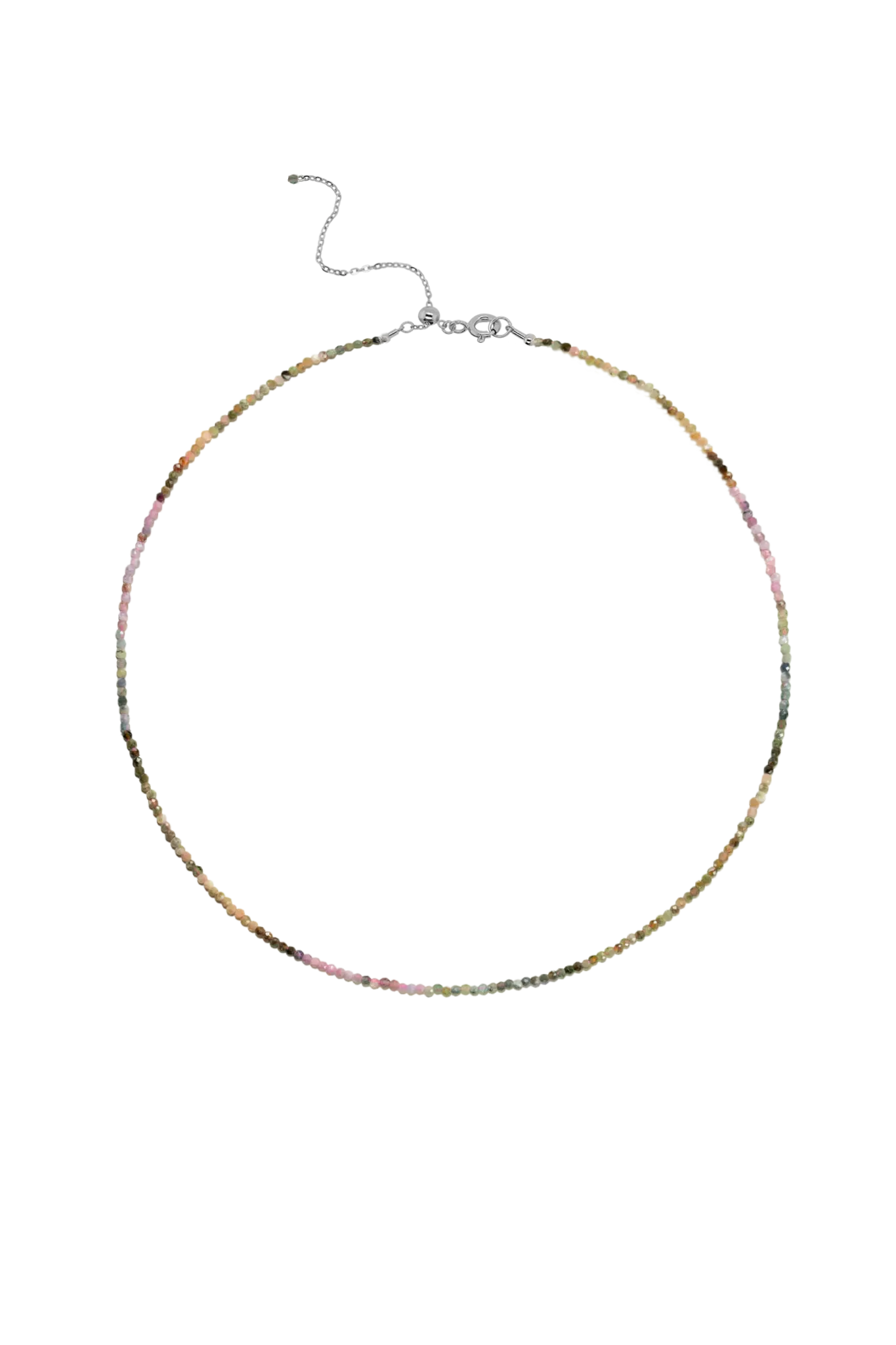 Colier Argint Turmalină - duo S Lisa&Co.