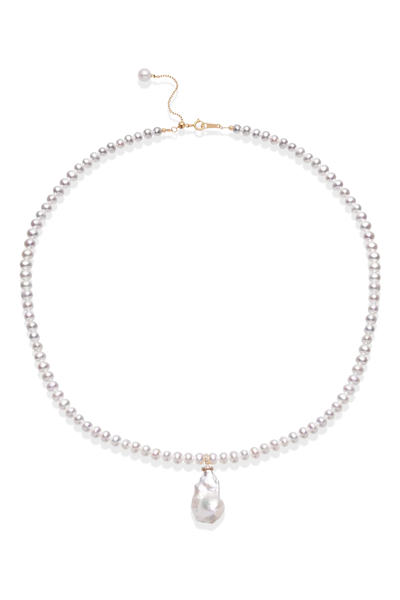 Colier Aur Baroque Pearl LisaConcept