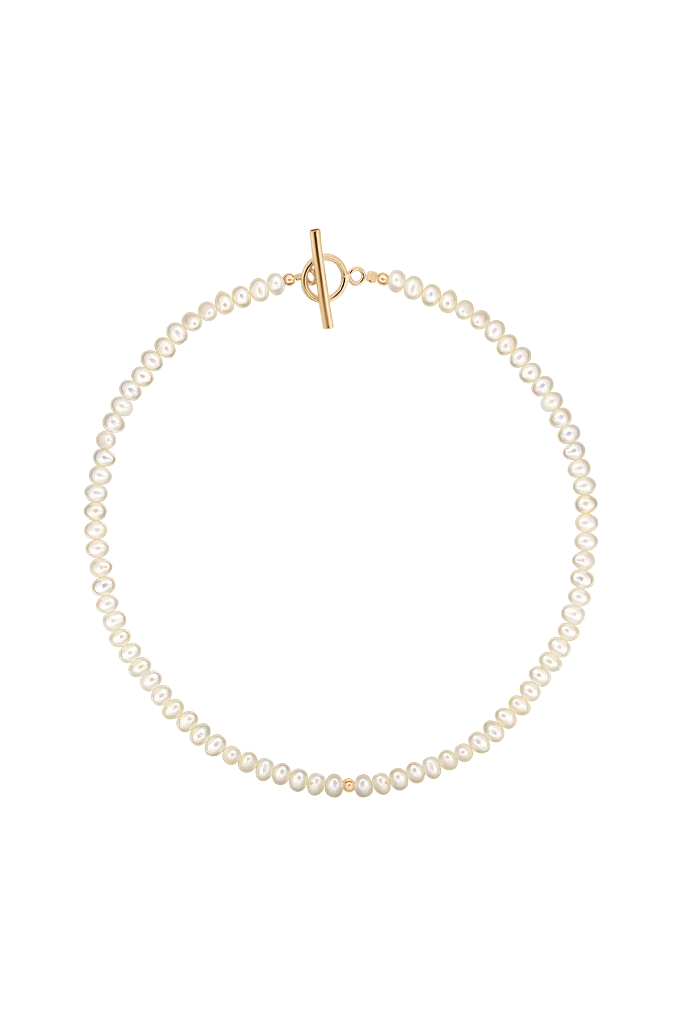 Colier Aur Pearl Bead LisaConcept