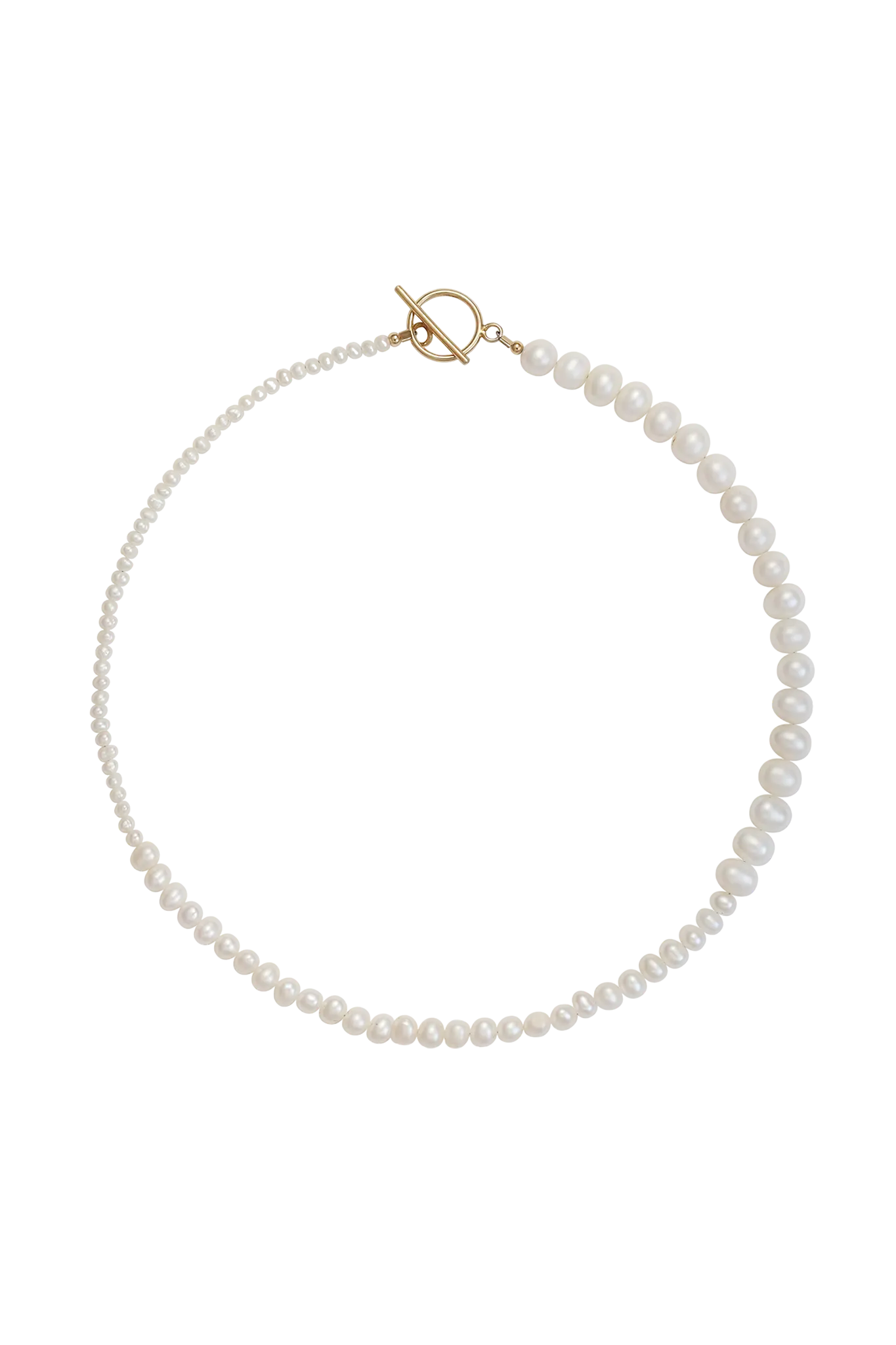 Colier Aur Pearl Gradient III LisaConcept