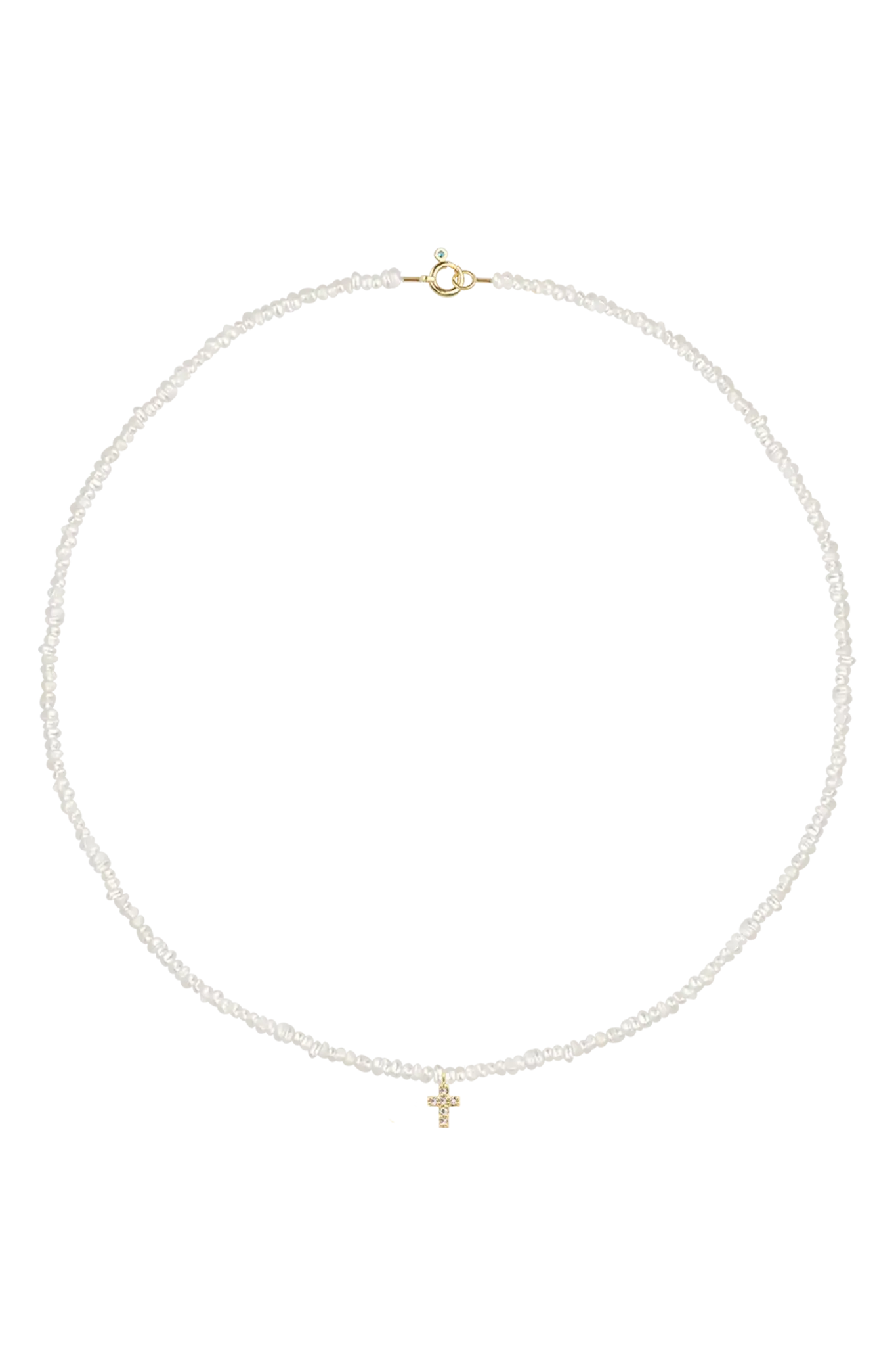 Colier Aur Pearls Like Another Prayer Lisa&Co.