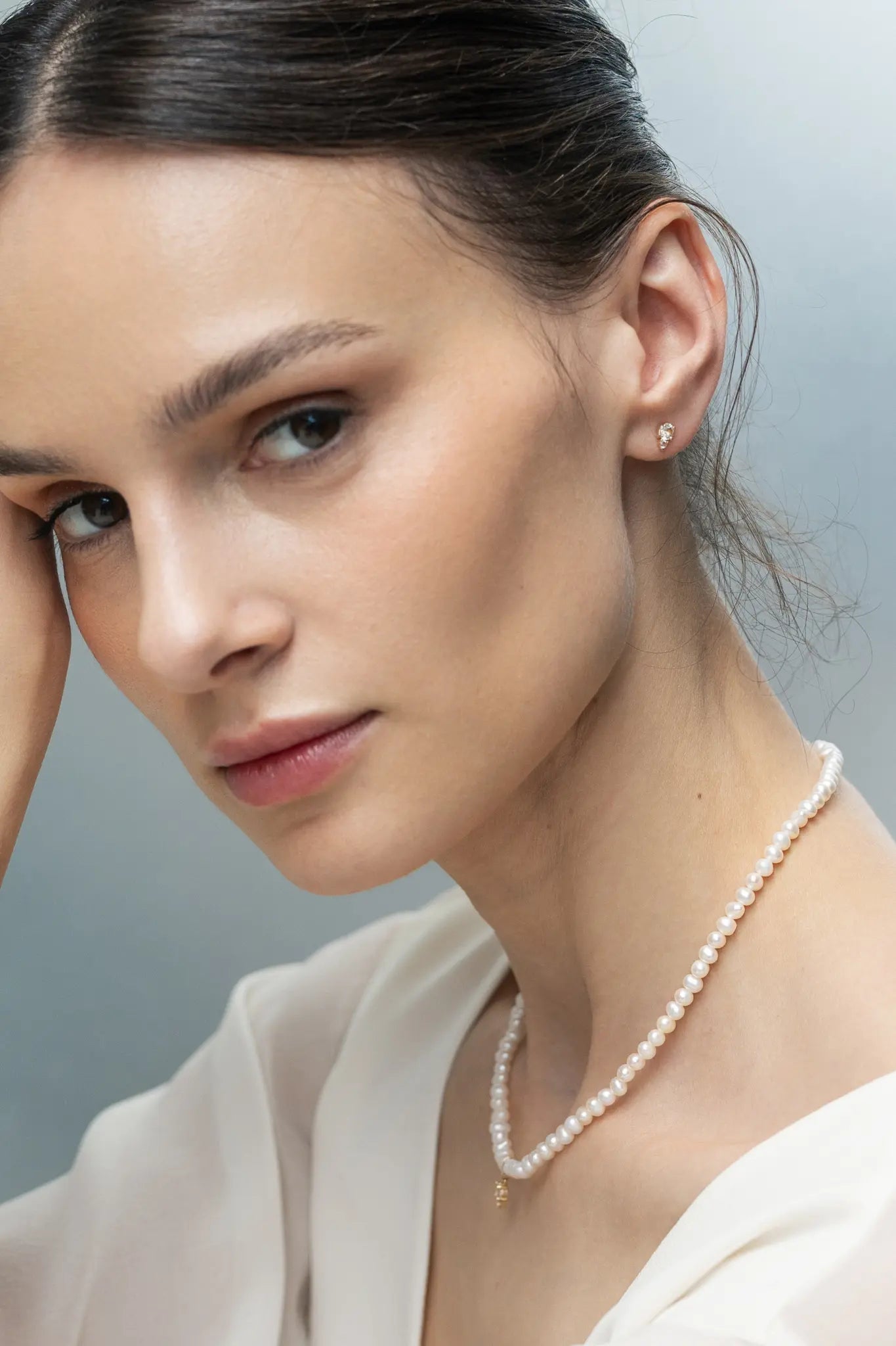 Colier Aur Pearls&Dot LisaConcept