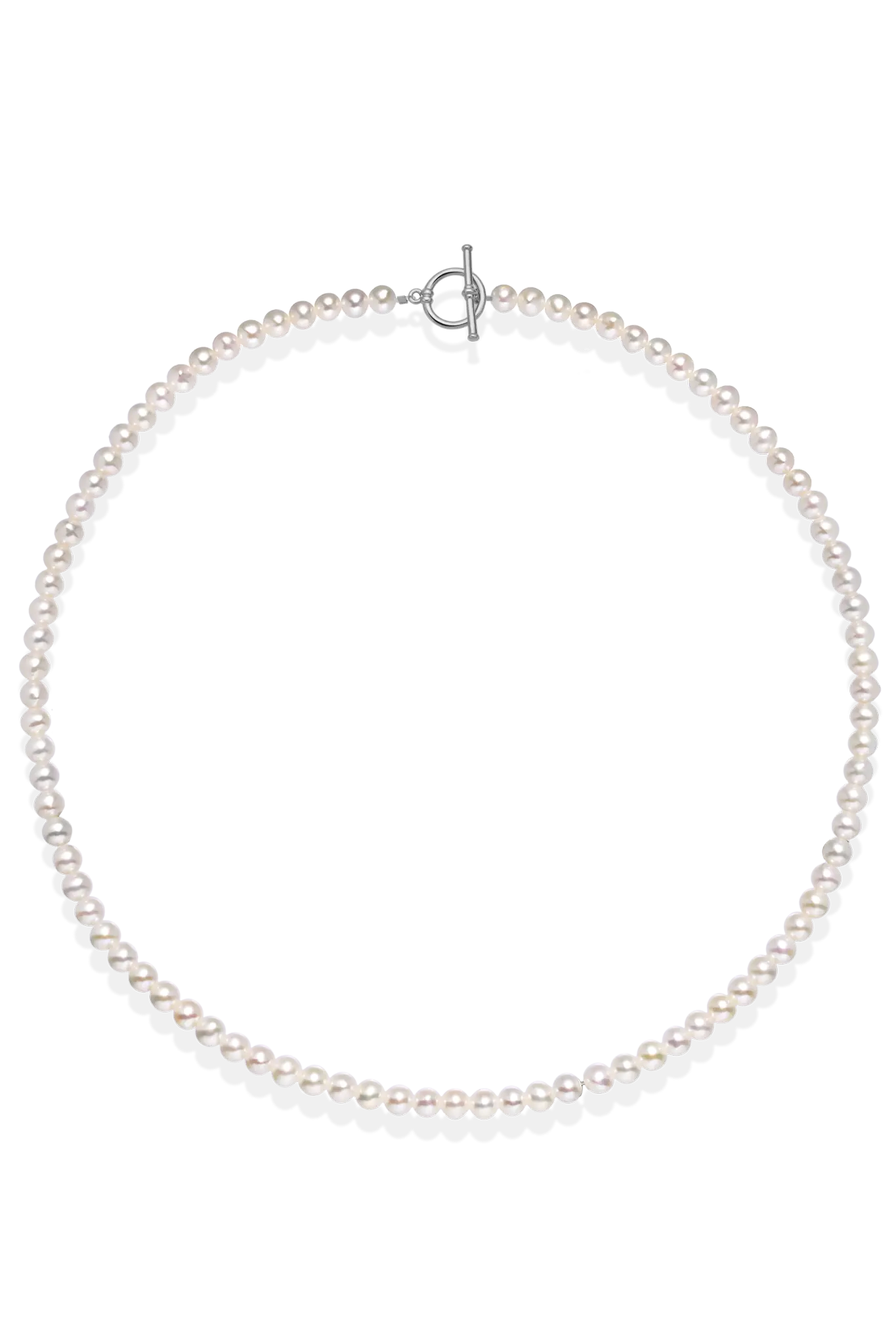 Colier Aur Simple Pearls LisaConcept