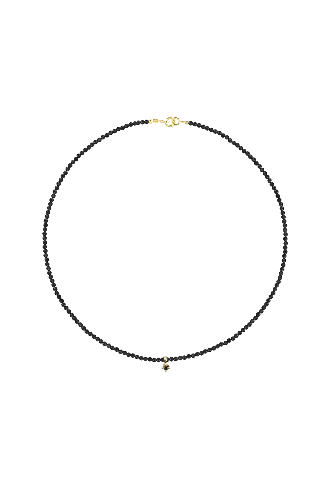 Colier Aur Spinel&Black Diamond Lisa&Co.