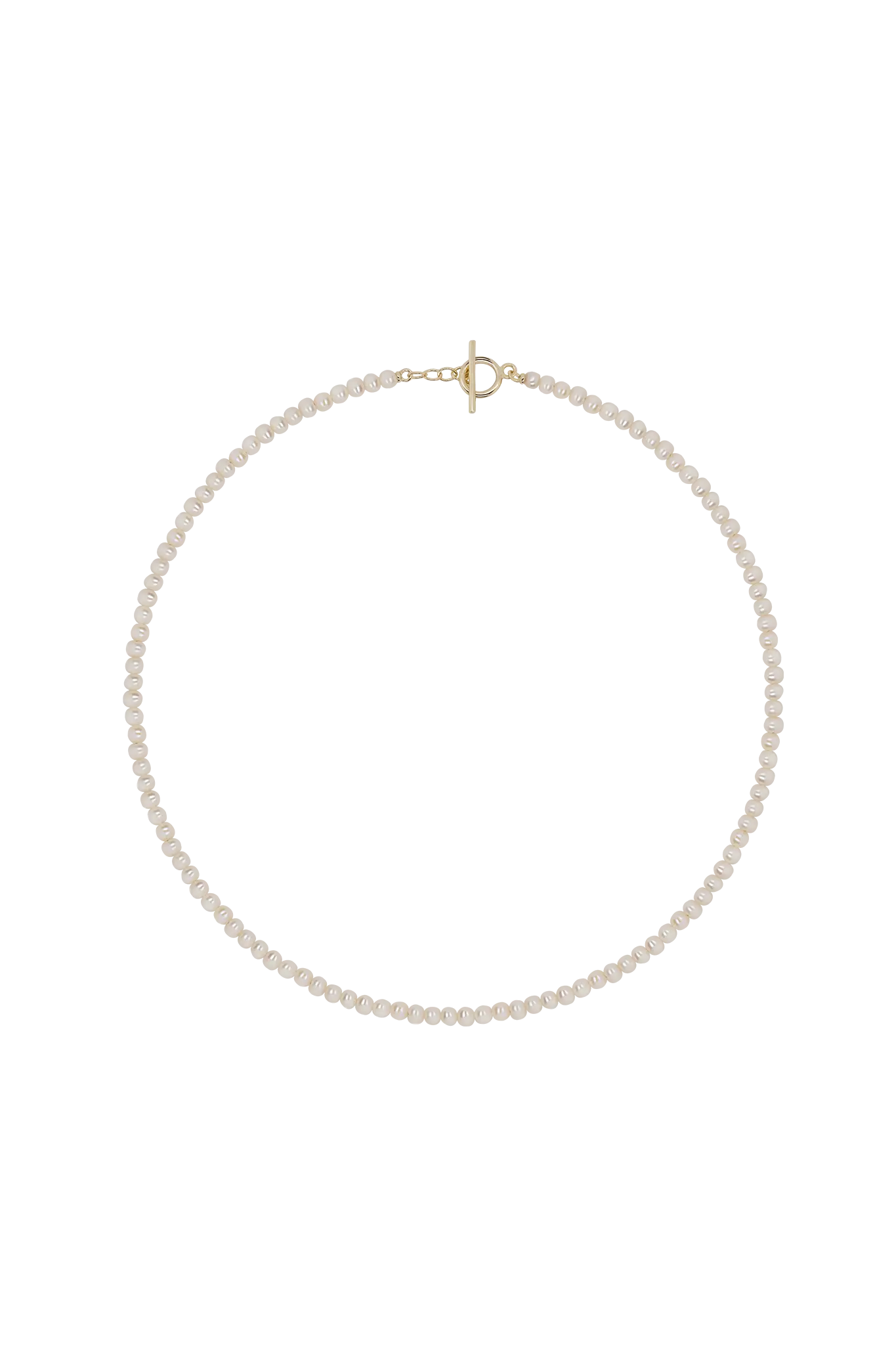 Colier argint Simple Pearls Lisa&Co.