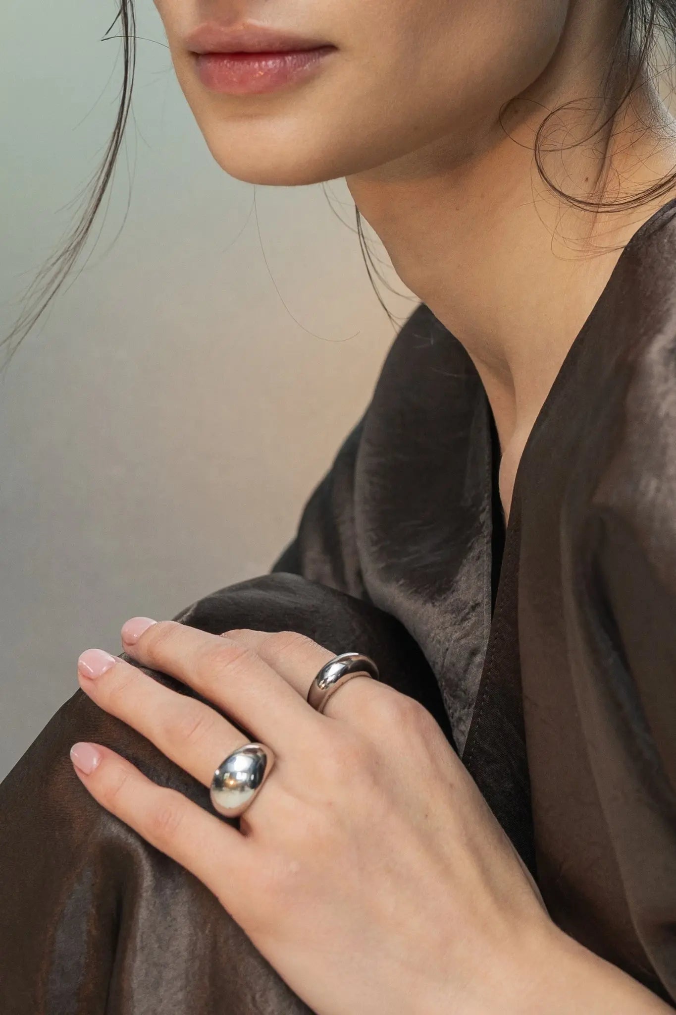 Inel Argint Bold I LisaConcept