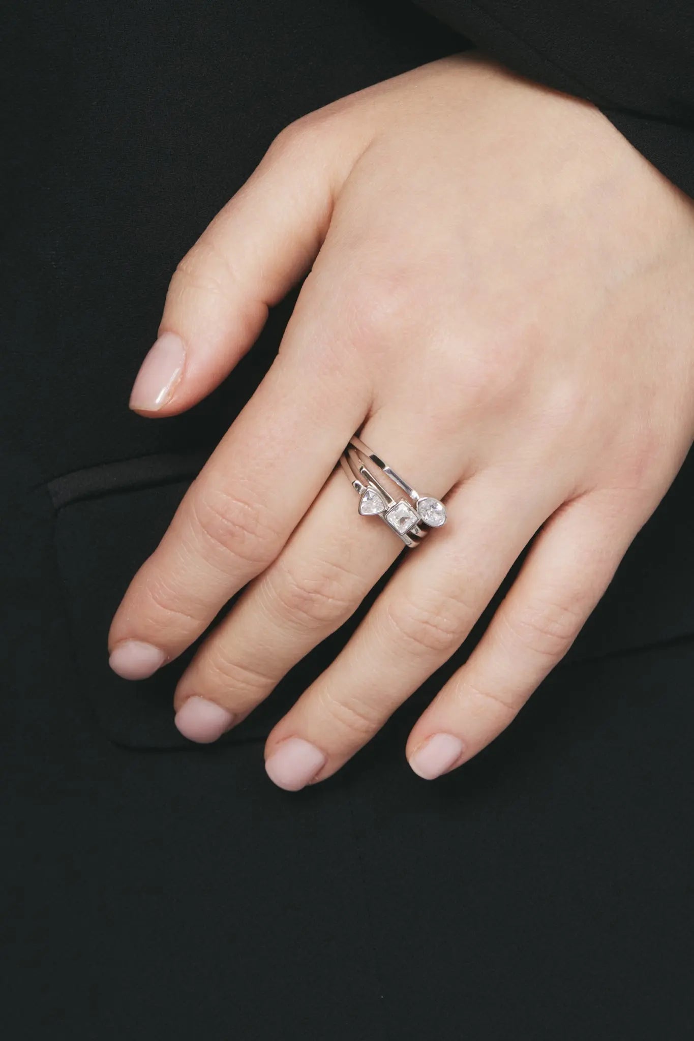 Inel Argint Oval Stone LisaConcept