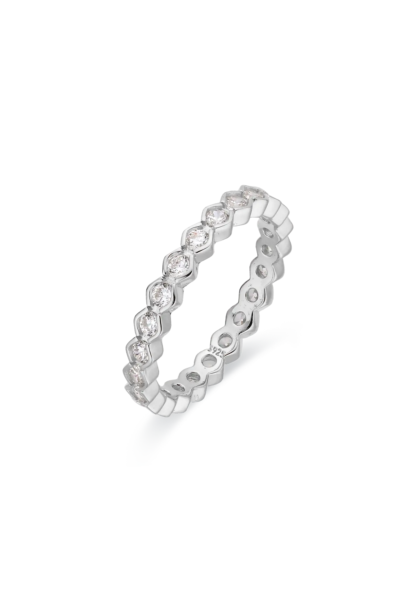 Inel Argint Tennis Frame LisaConcept